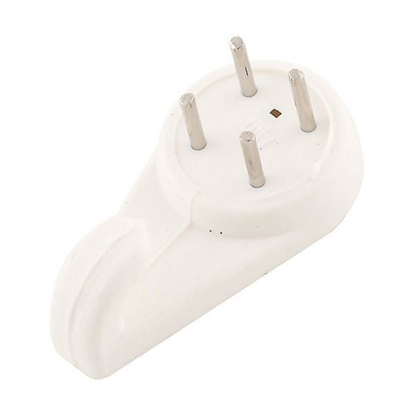 Rackhams White Hardwall Hanging Hooks (Pack Of 3) - L - 100% Mixed