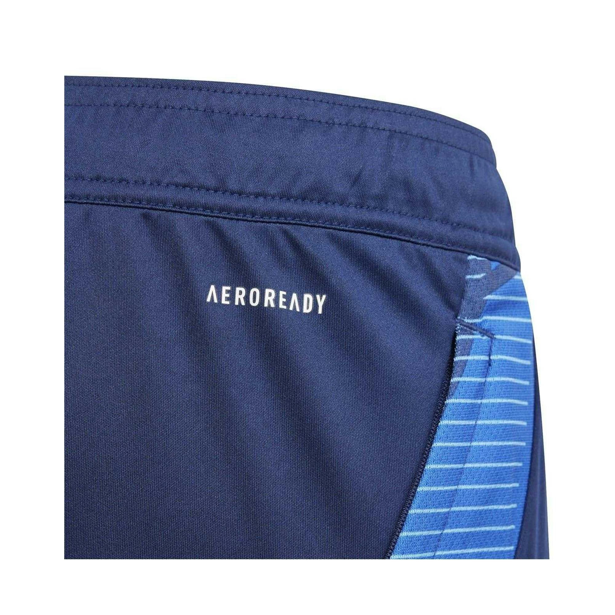 Adidas Blue Kids Tiro 24 Competition Football Shorts - Navy - 13 Years - Navy - 100% Recycled Polyester