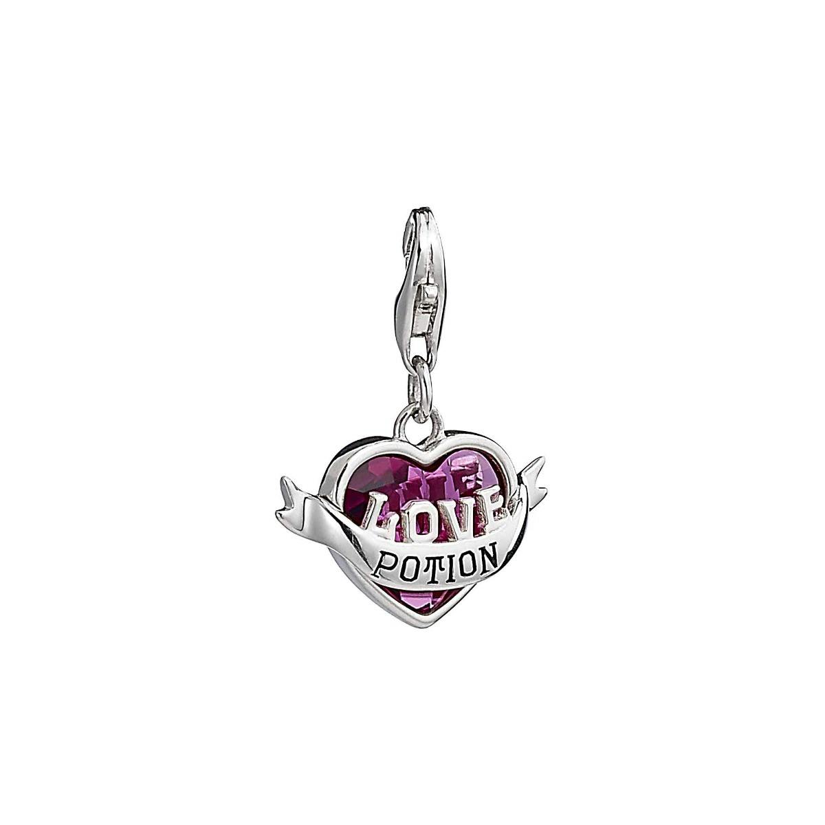 The Carat Shop Silver Harry Potter Sterling Love Potion Clip On Charm With Crystals