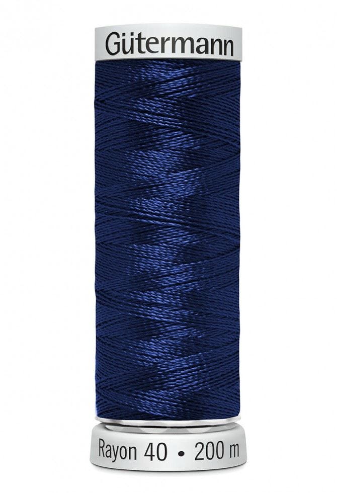Gutermann No 40 Sulky Rayon Embroidery Thread 200M Rayon Thread Suitable For Embroidery - 1042 - 200 Metres