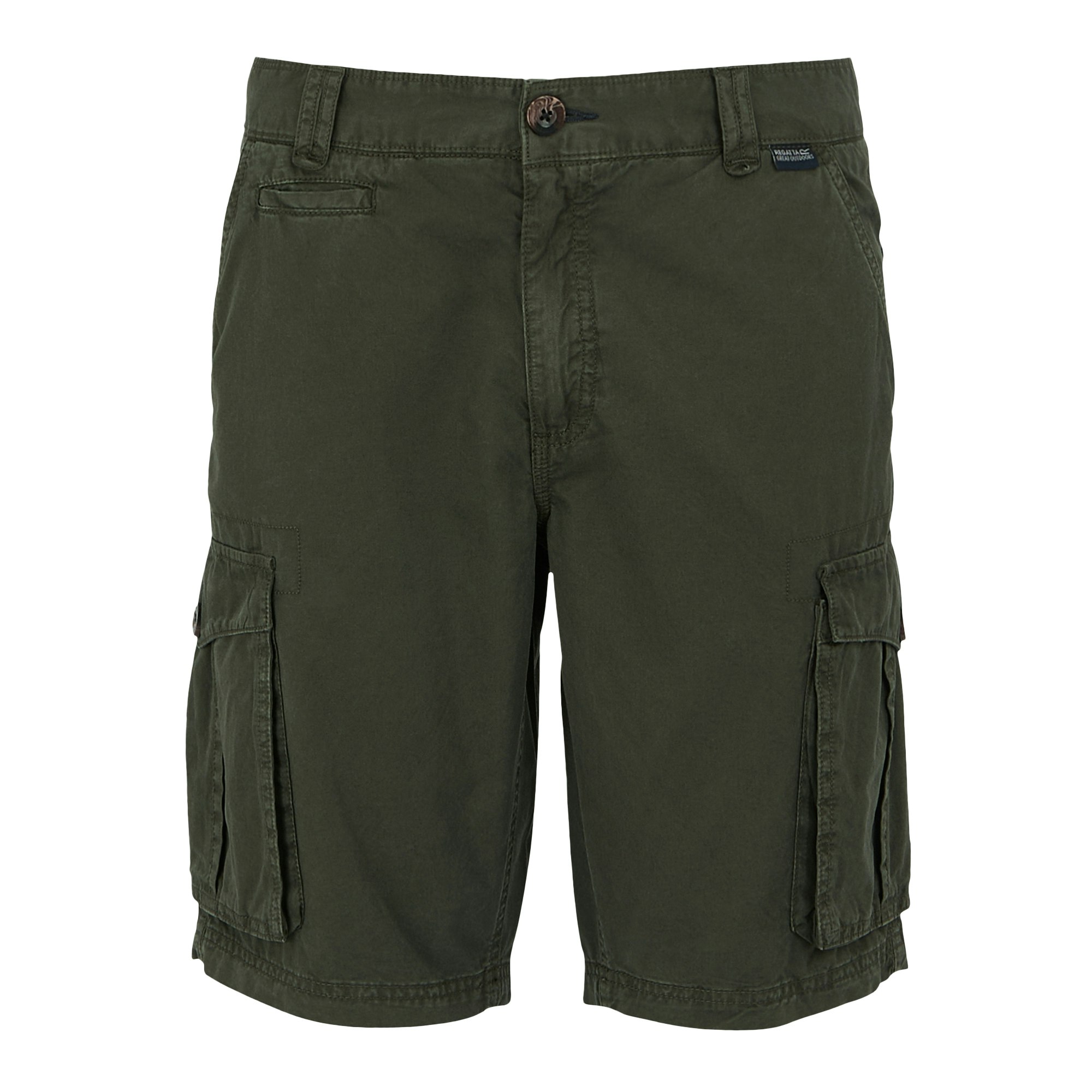 Regatta Men's Dark Shorebay Ii Cargo Shorts - Khaki - Khaki 34R