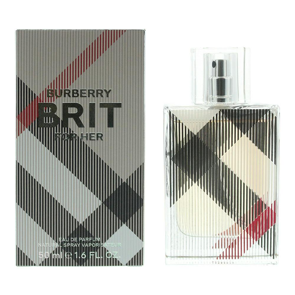 Burberry Women's Green/Amber Brit For Her Eau De Parfum 50Ml