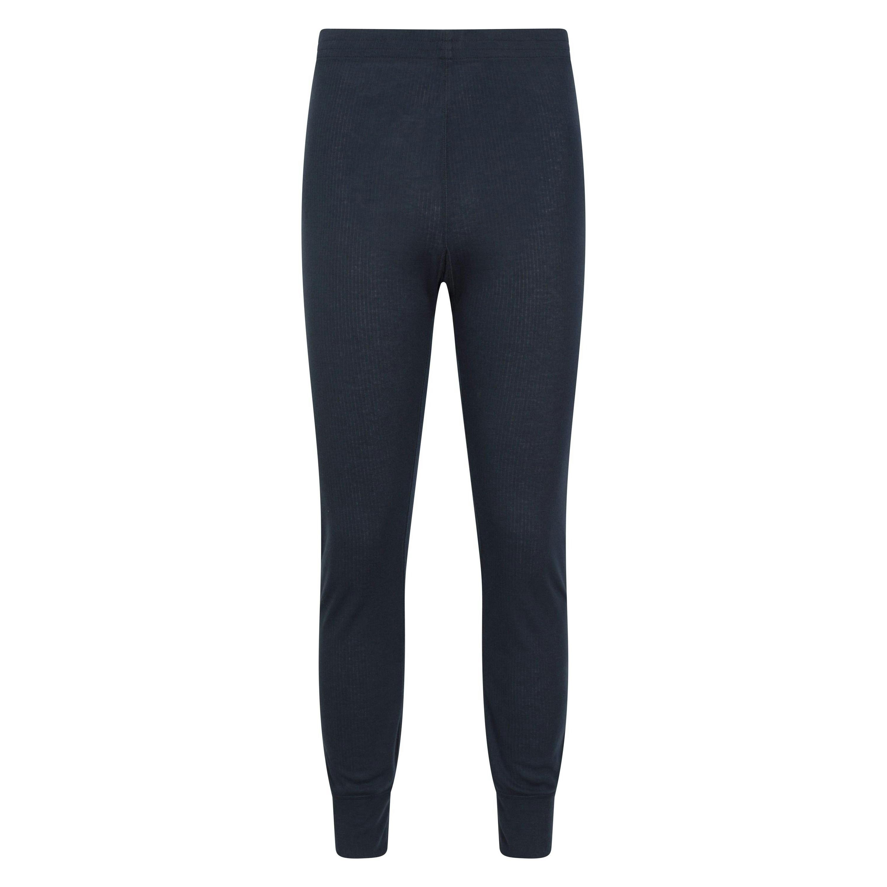 Mountain Warehouse Men's Talus Base Layer Bottoms - Navy - Navy - Xxs - 100% Polyester