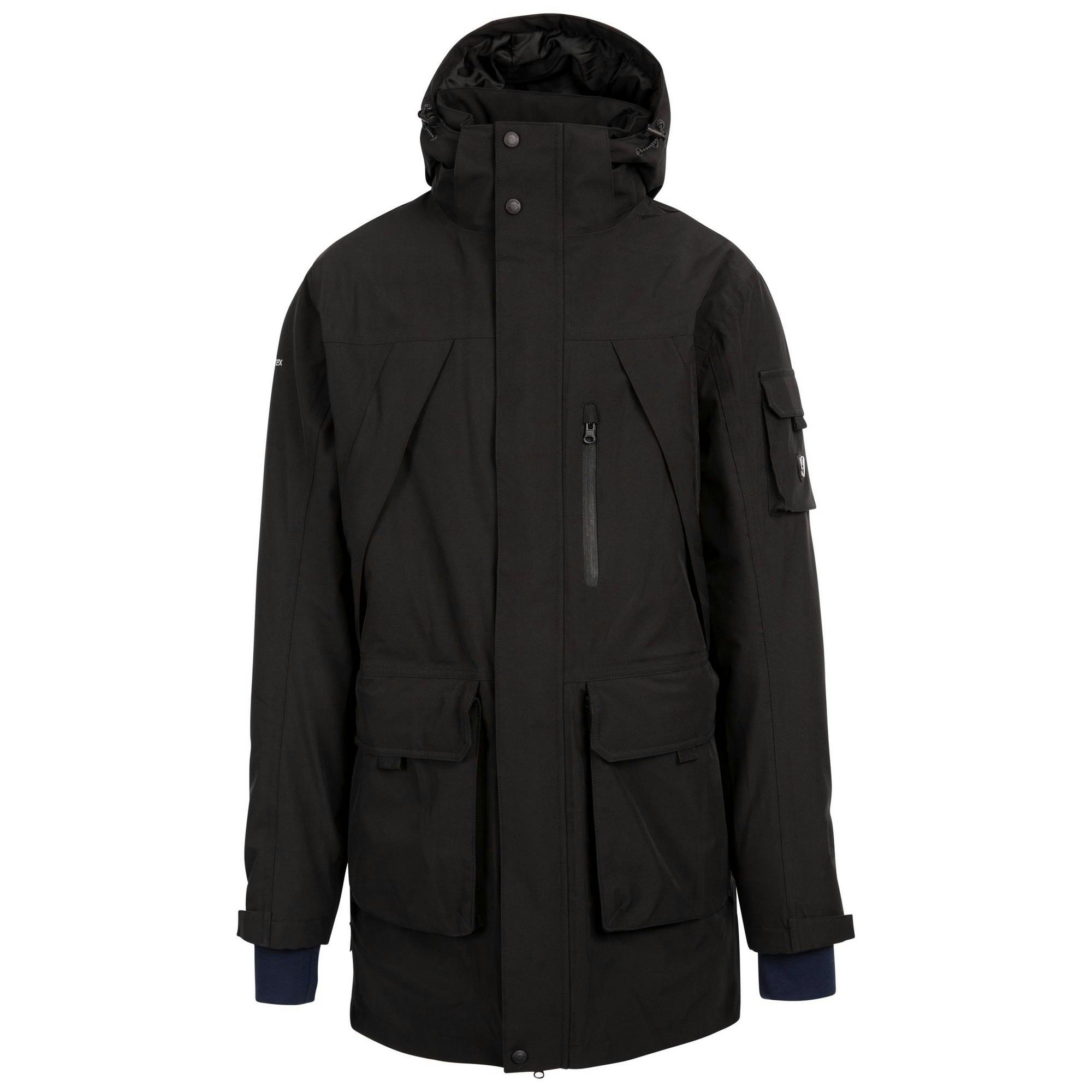 Trespass Men's Black Pelsall Tp75 Waterproof Jacket - M - 100% Mixed