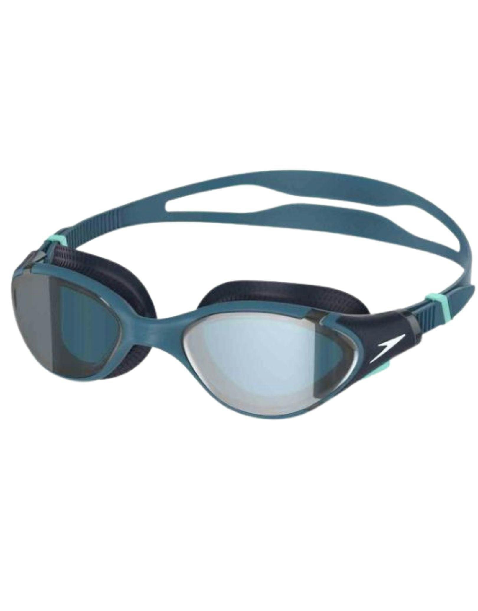 Speedo Blue/Silver Biofuse 2.0 Mirrored Swim Goggle