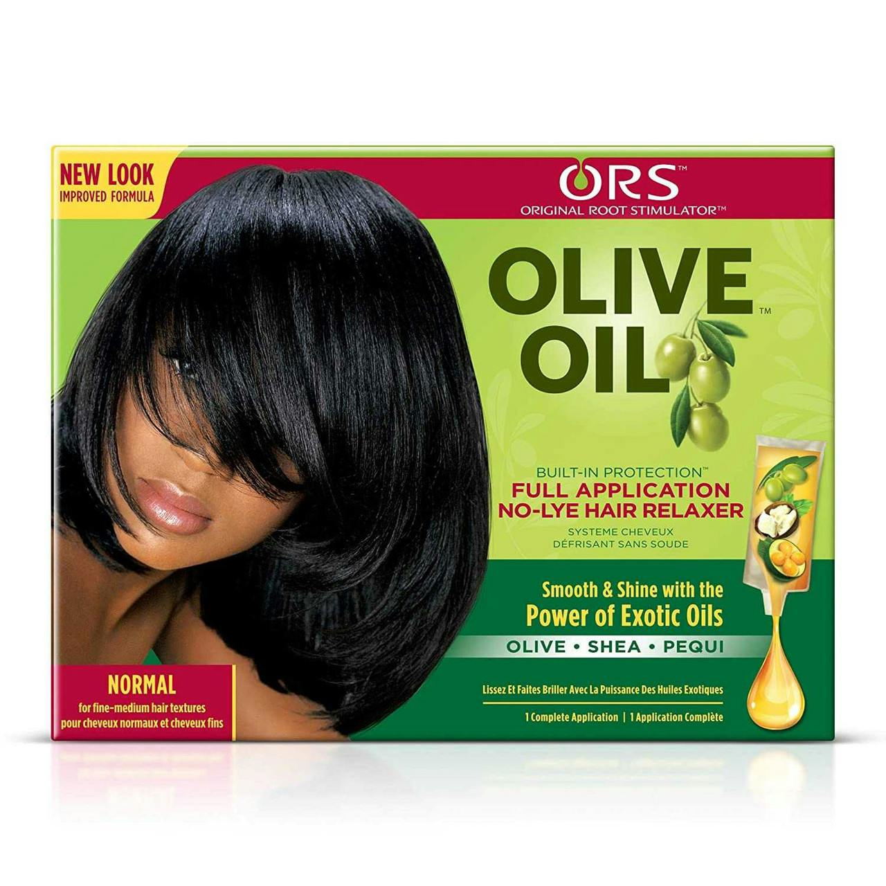Ors Olive Oil No-Lye Relaxer Kit Normal