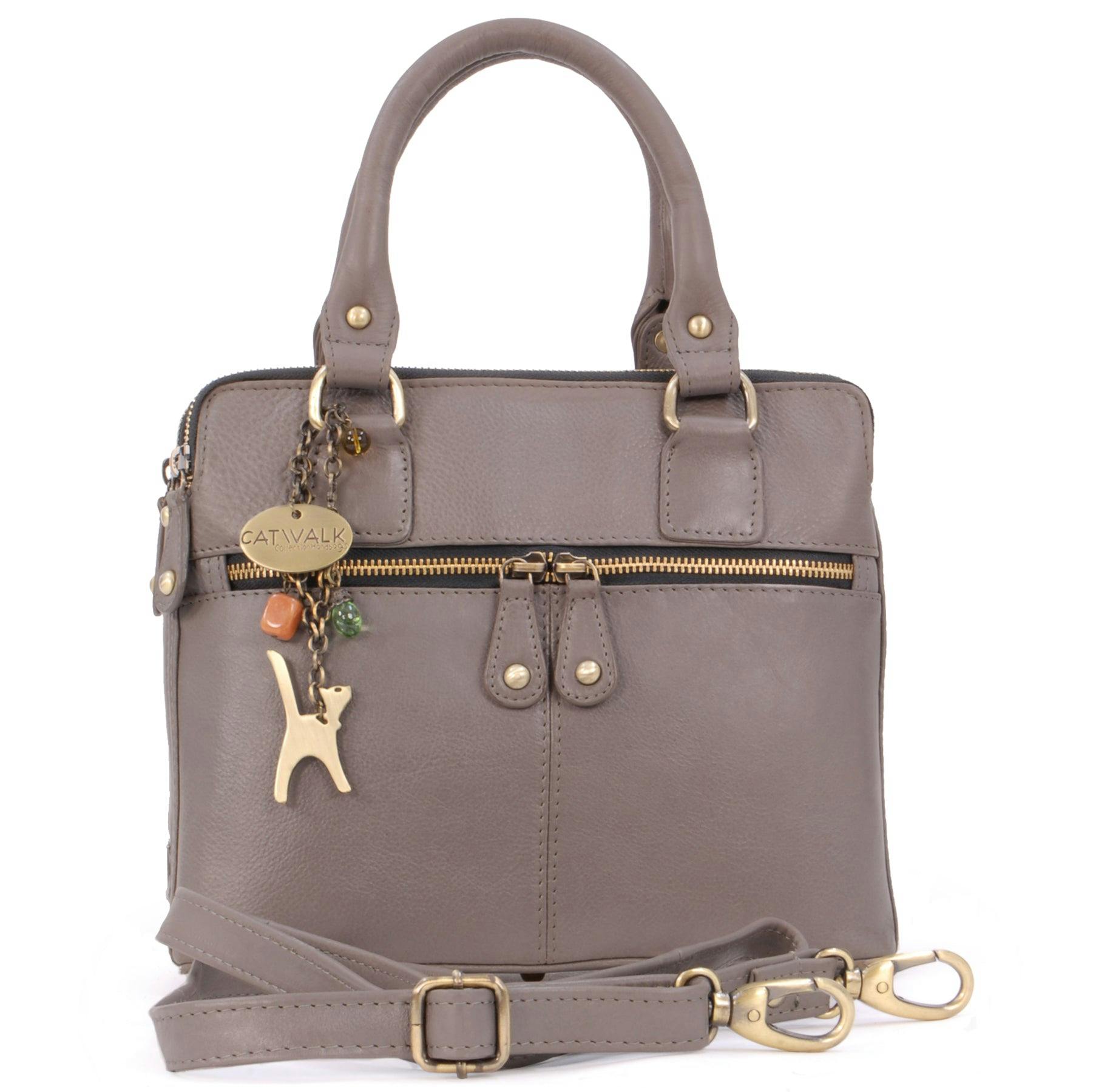 Catwalk Collection Handbags Grey Vicky - Handbag