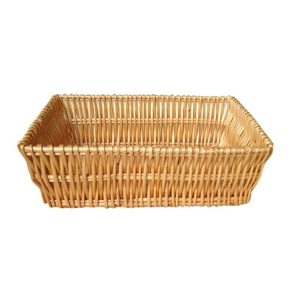 Red Hamper Large Packaging Wicker Tray