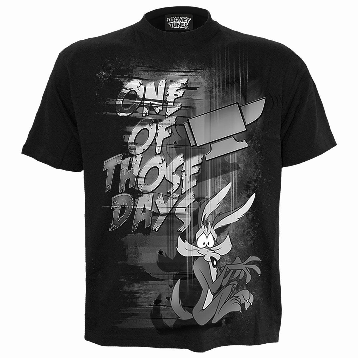 Spiral Direct Black Coyote - Those Days - Front Print T-Shirt - Xl - Digital - Digital