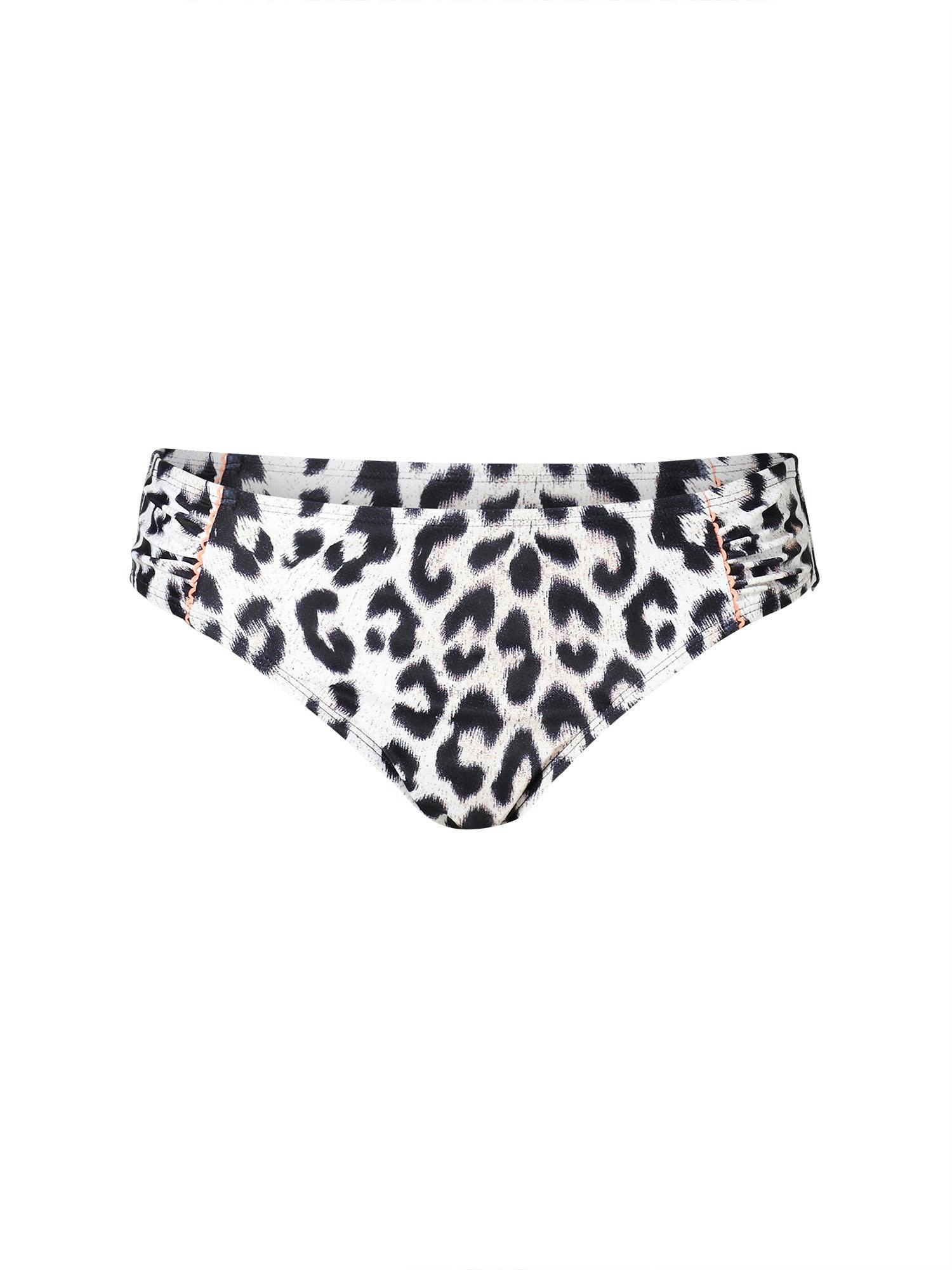 Beachcomber Leopard Print High Leg Bikini Brief - 16
