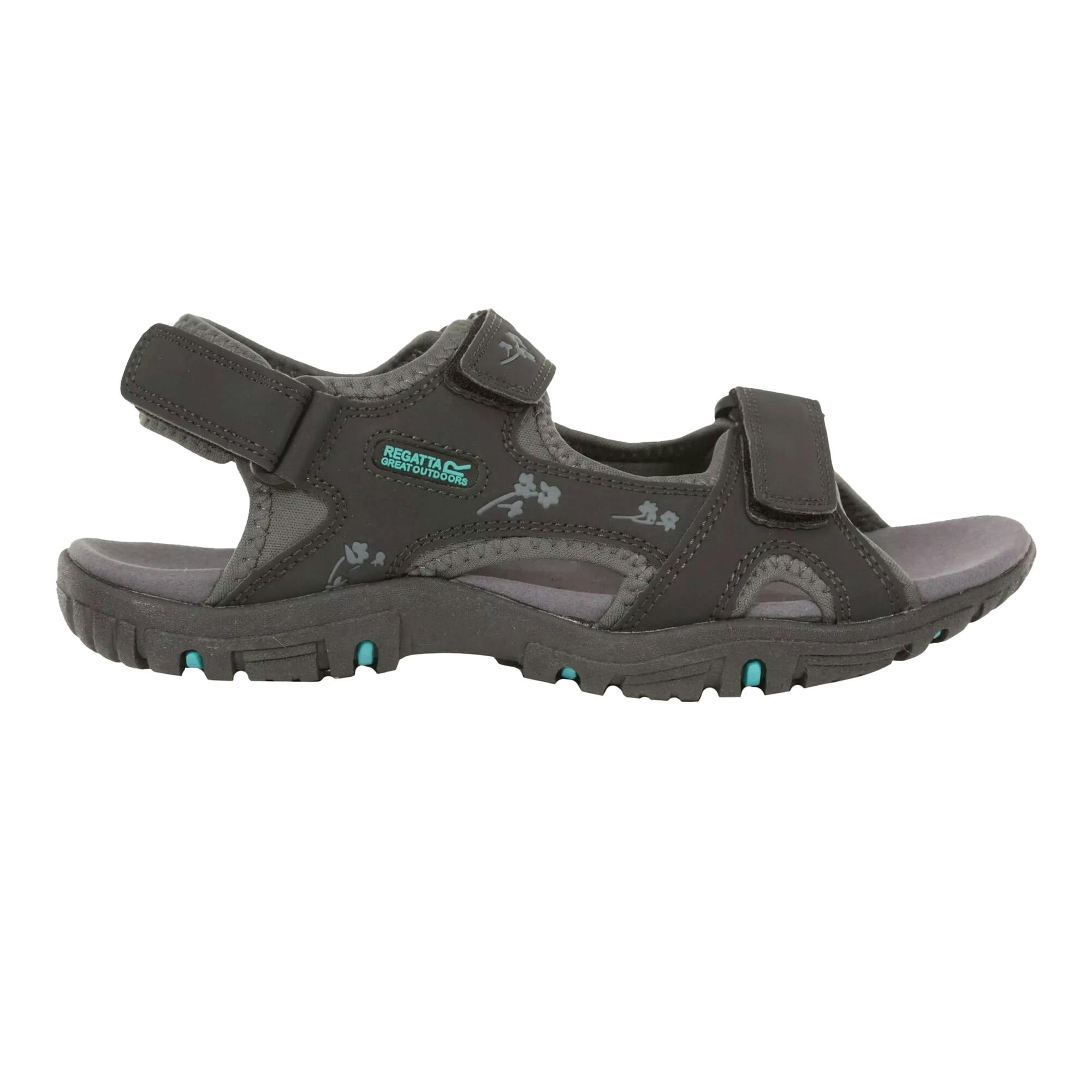 Regatta (3 Uk, Ash/Ceramic) Womens/Ladies Haris Sandals - Image 3