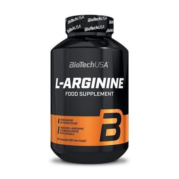 BioTech USA L-Arginine 1000mg Training Booster - 90 mega caps - Image 7