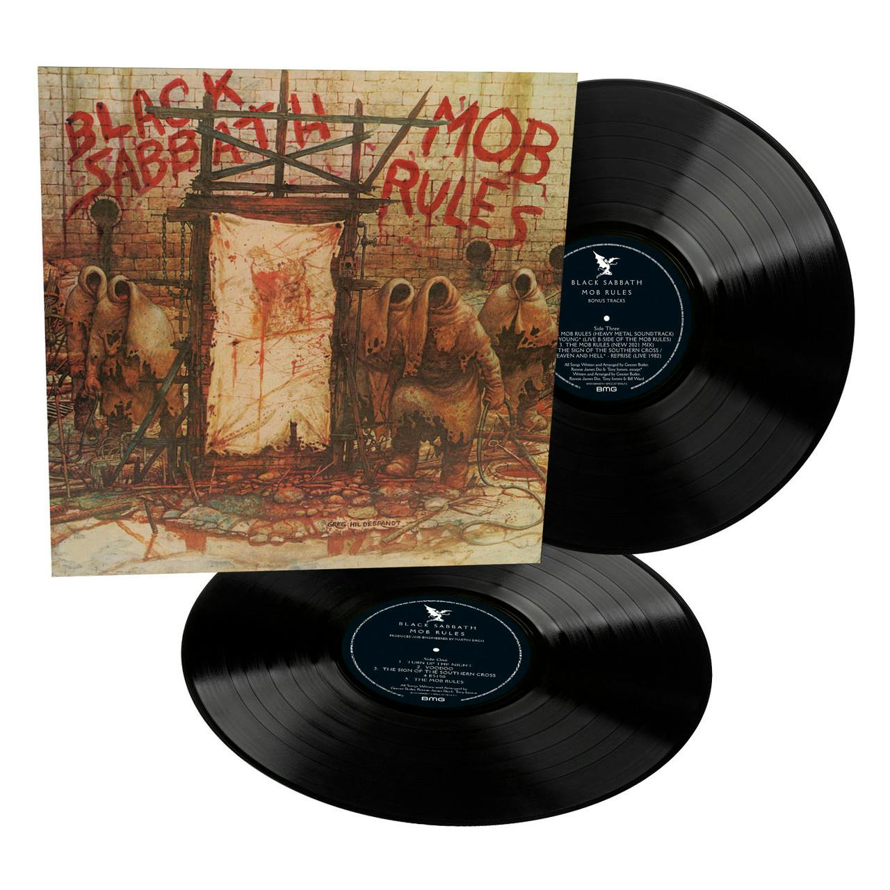 Eyesore Merch Girls Black Sabbath 'Mob Rules' (Remastered & Expanded) 2Lp 180G Vinyl
