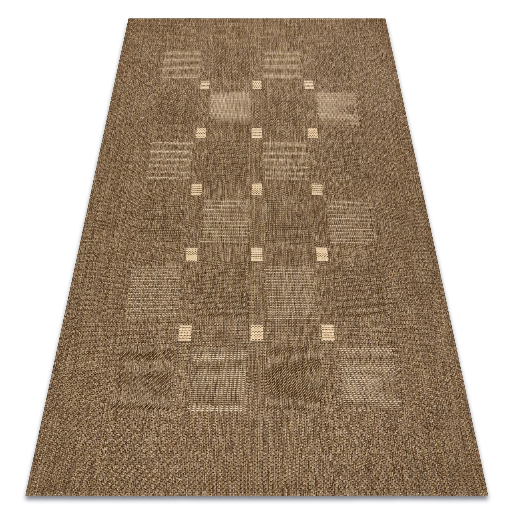 Rugsx Brown Floorlux Rug - Polypropylene - 80Cm X 150Cm