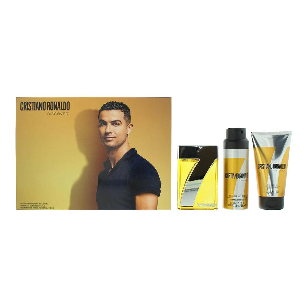 Cristiano Ronaldo Cr7 Discover Eau De Toilette Gift Set 100Ml - Image 7