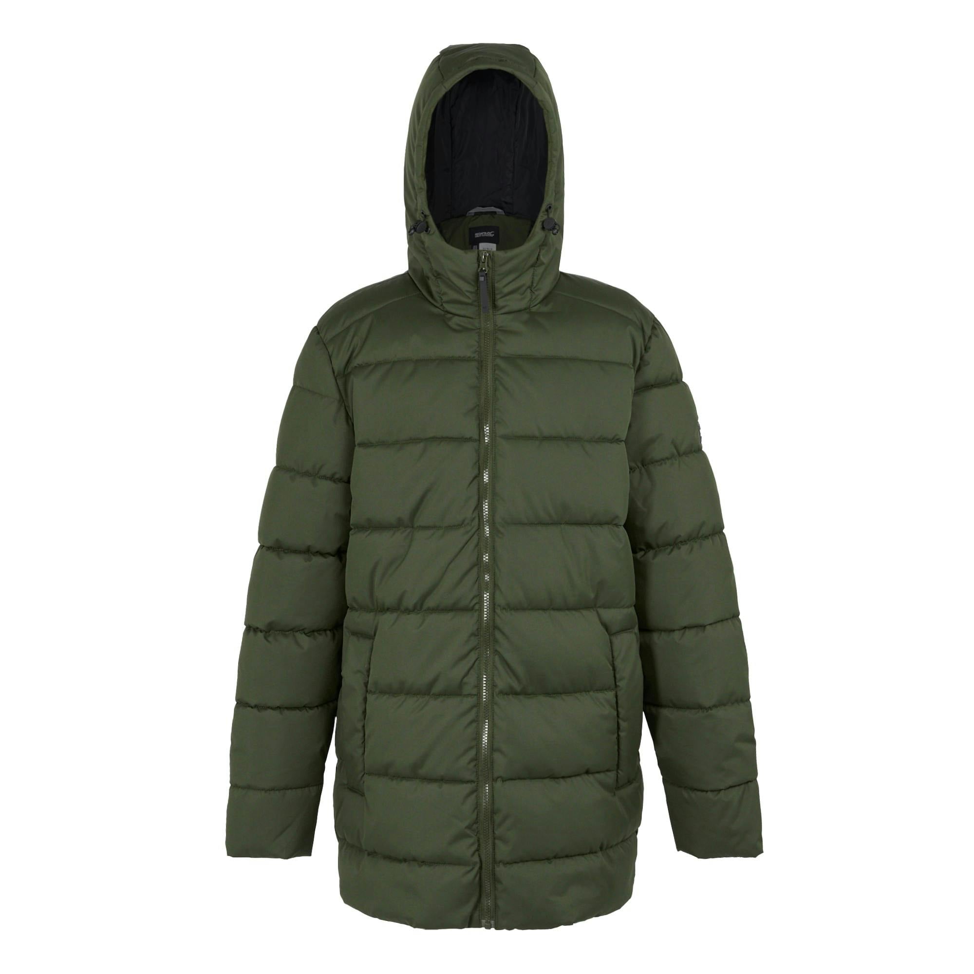 Regatta Men's Dark Lakiver Padded Jacket - Khaki - M - Khaki - 100% Recycled Polyester