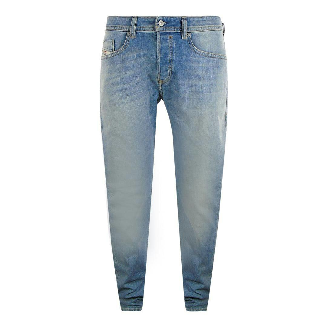 Diesel Men's Light/Blue Buster-X Denim Jeans - 32R - 99% Cotton/1% Elastane