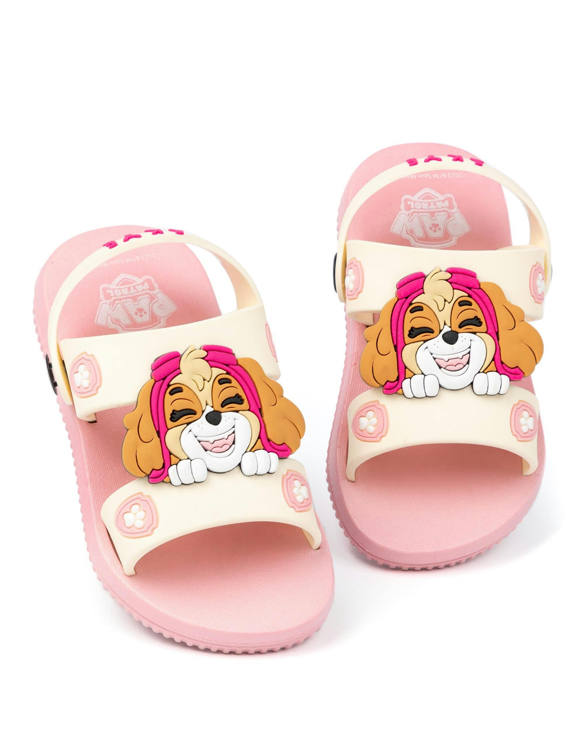 Vanilla Underground Girls Pink Paw Patrol Sandals - 9 Uk Child
