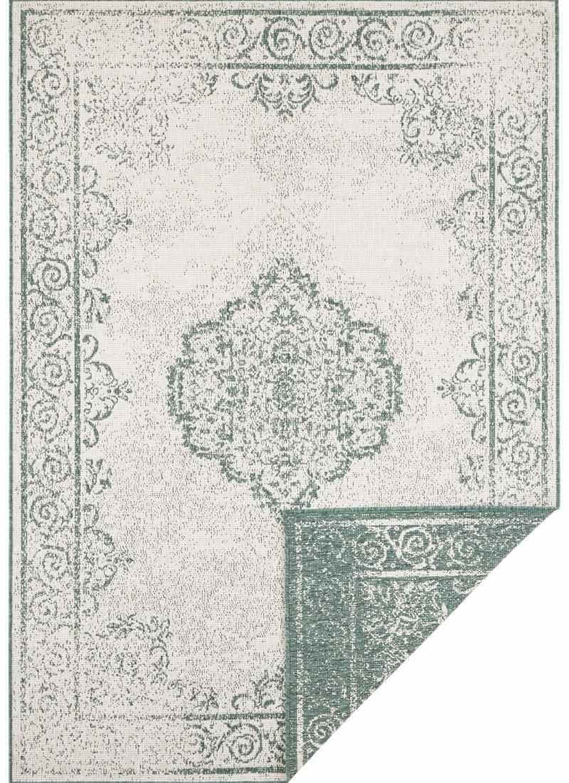 The Rugs Green Cebu Reversible Rug Indoor-Outdoor - 200X290 Cm