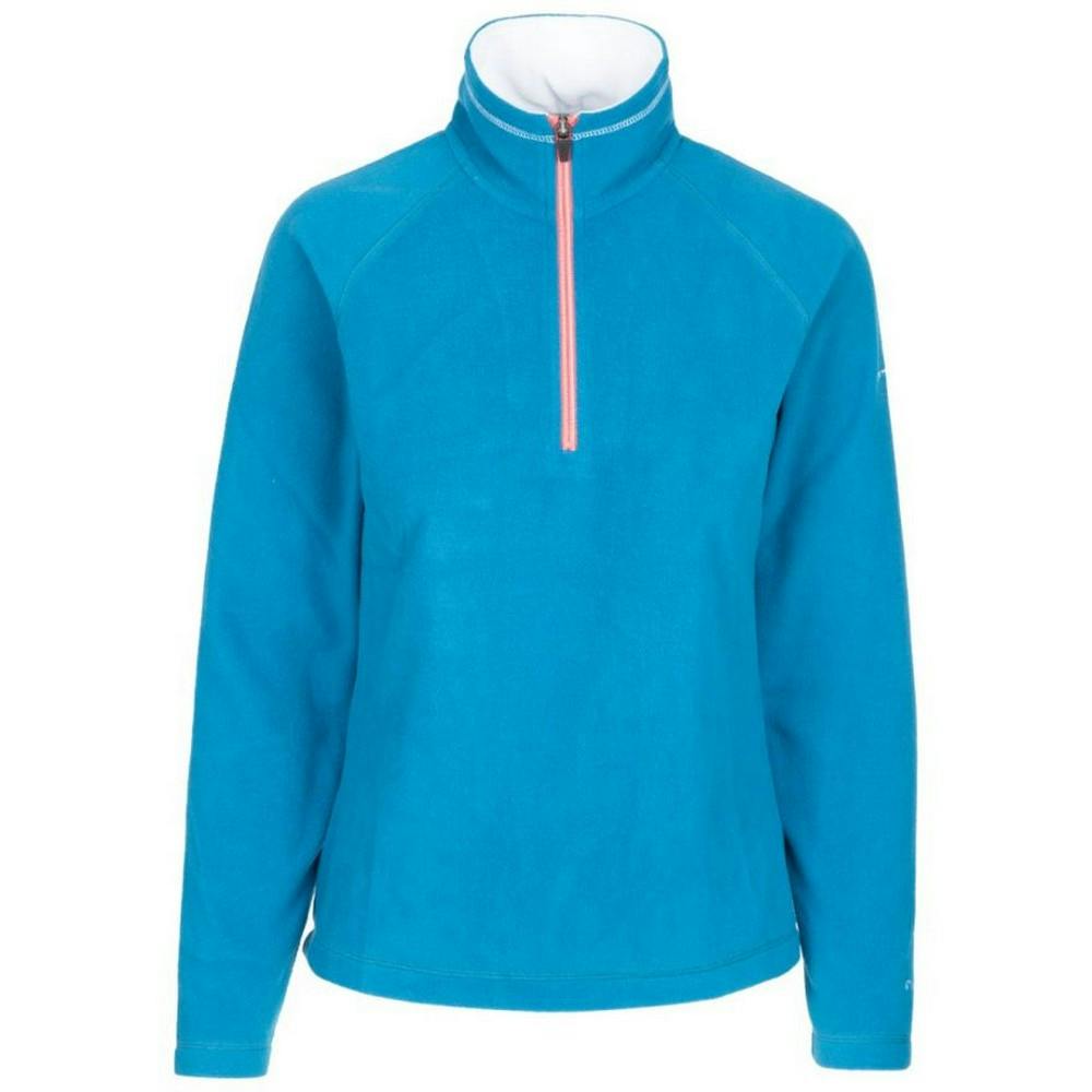Trespass Women's Blue / Skylar Fleece Top - Cosmic - Xs - Cosmic - 100% Polyester