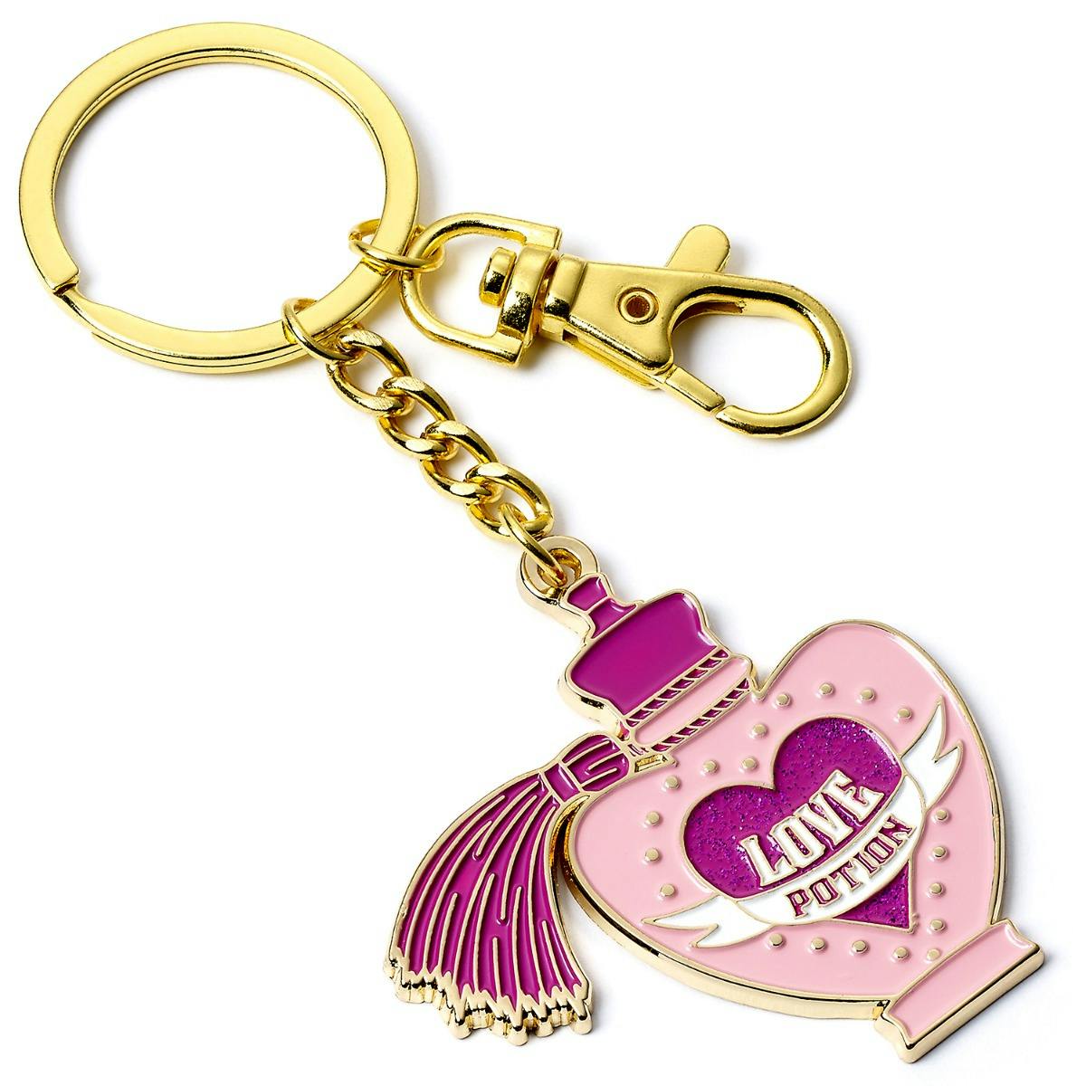 The Carat Shop Gold Harry Potter Love Potion Keyring
