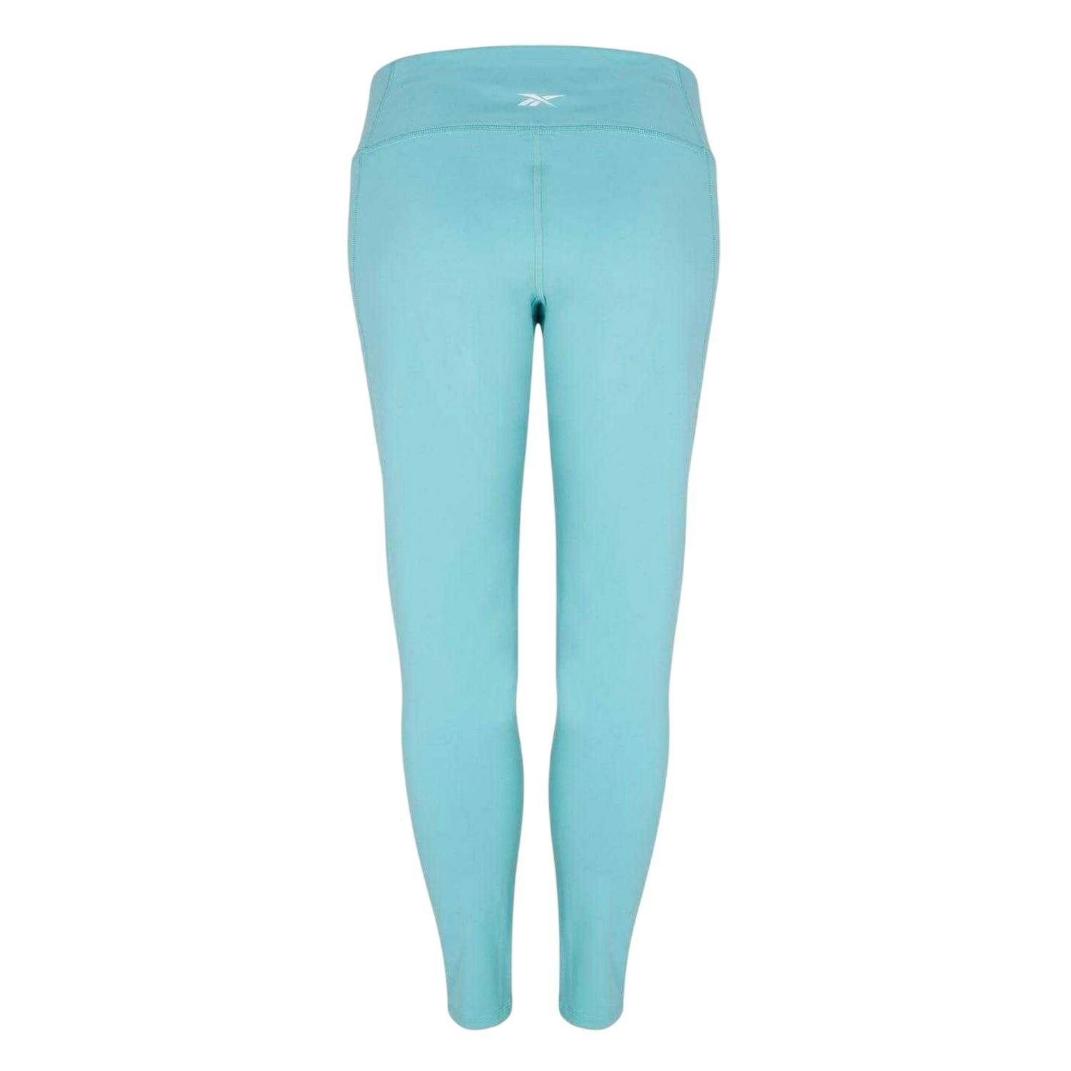 Reebok Women's Blue / Skinny Running Leggings - 0 Uk - 2 Uk - 100% Mixed