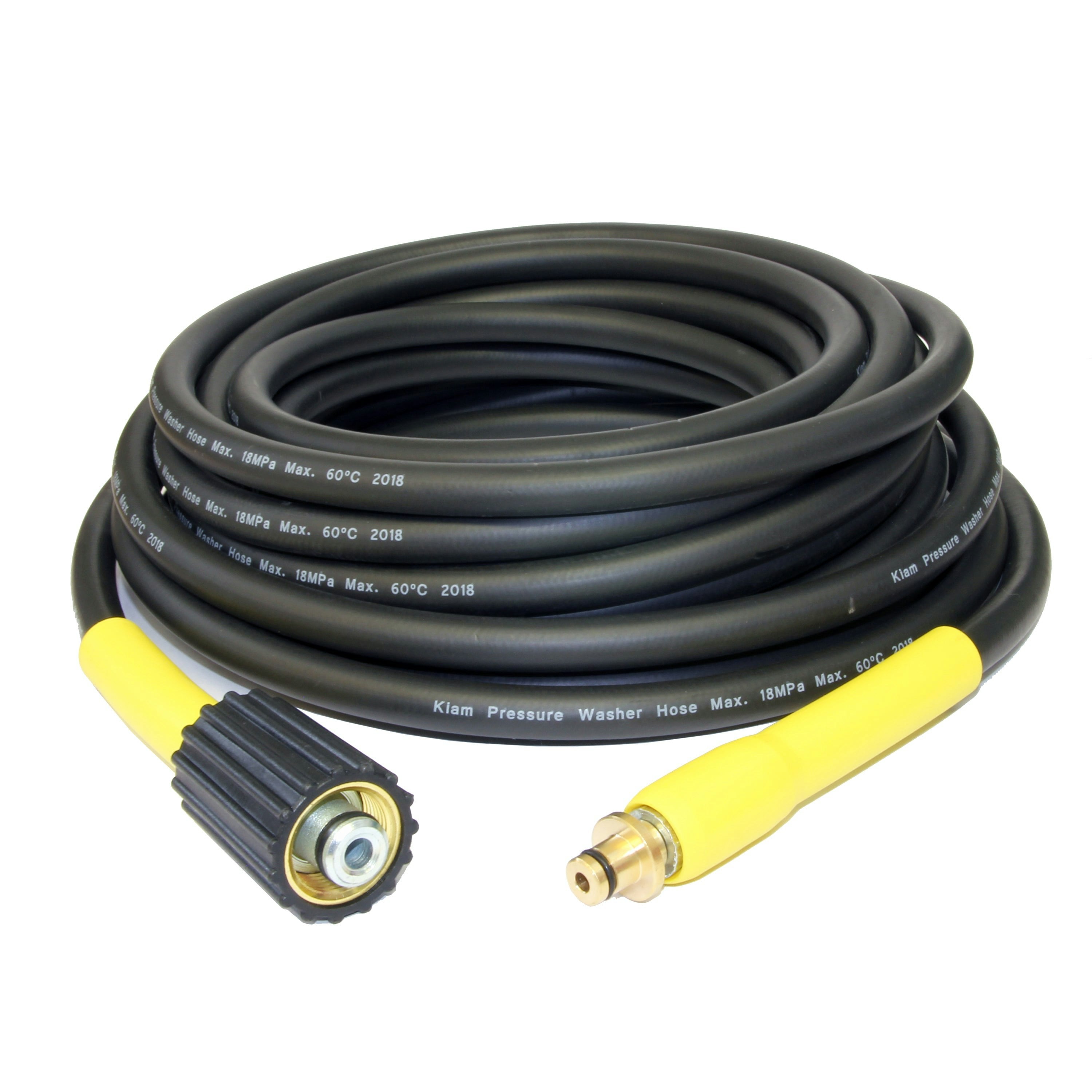 Rackhams Women's Black Karcher C-Clip Bayonet - M22 K Series Domestic Hose - 20 Metres