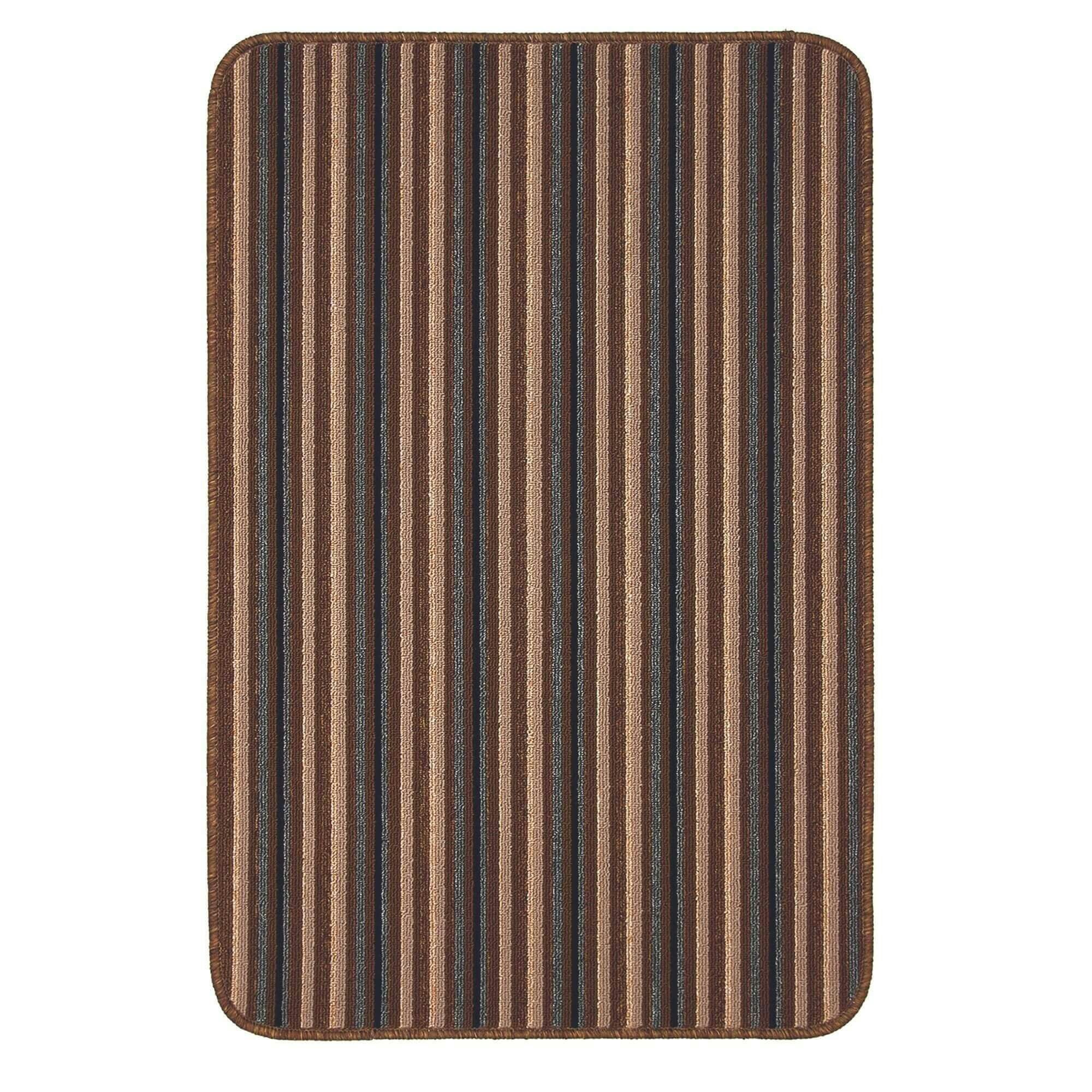 Washamat Ios Mat Chocolate 80 x 50cm Brown Polypropylene Pile - Image 2