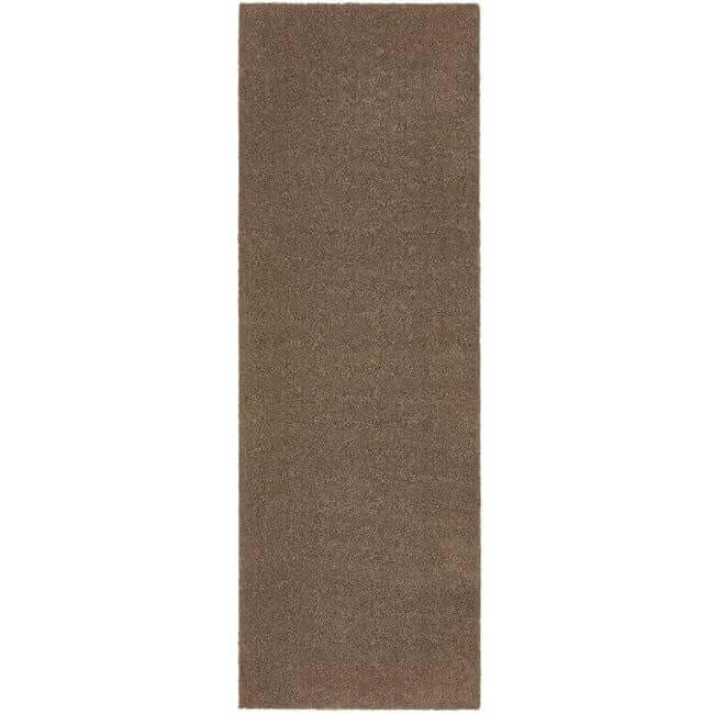 The Rugs Beige Eco-Friendly Soft Washable Mat And Runner - 50X150 Cm