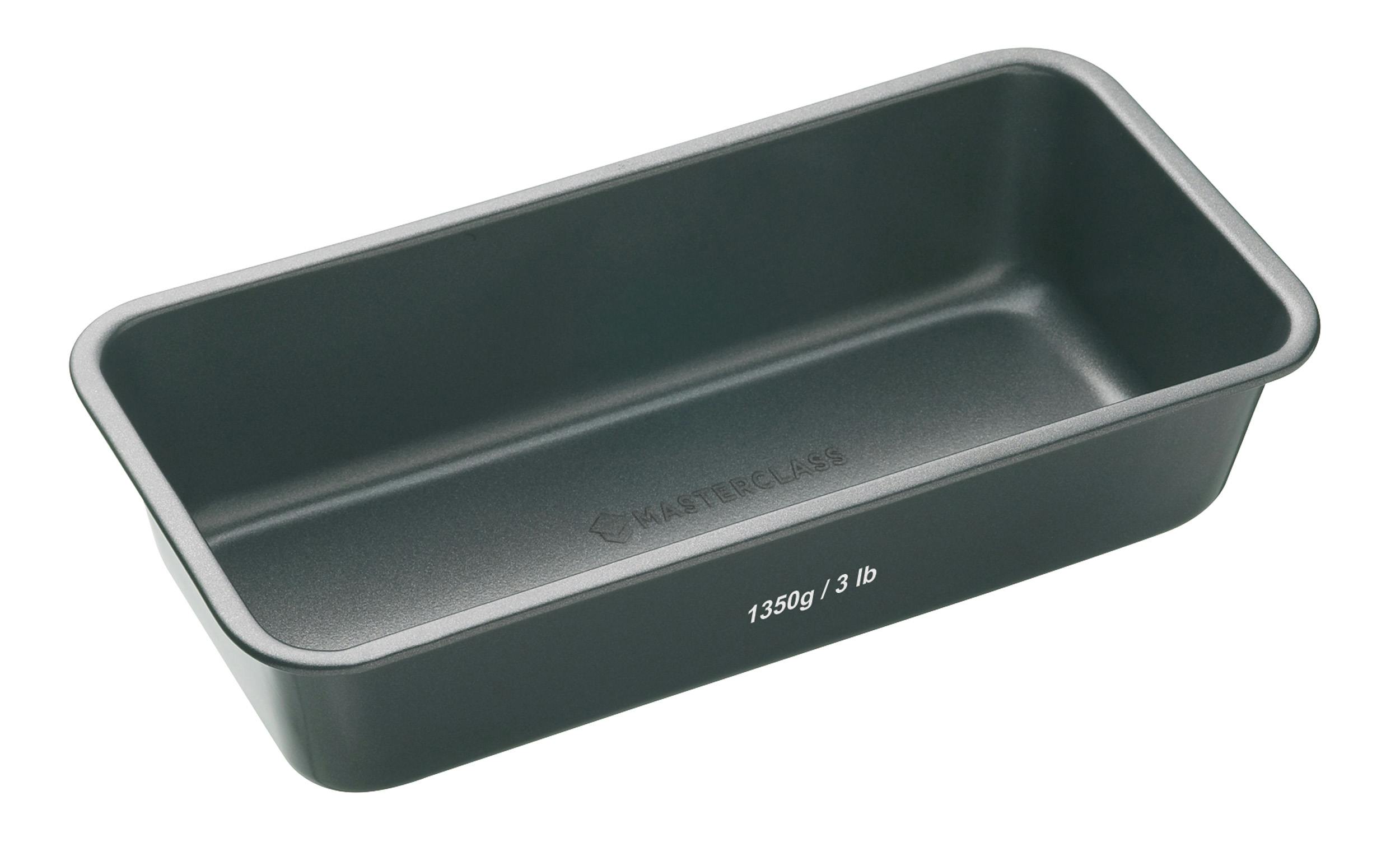 Masterclass Grey Non-Stick 3Lb Loaf Pan - Steel - Baking Tin