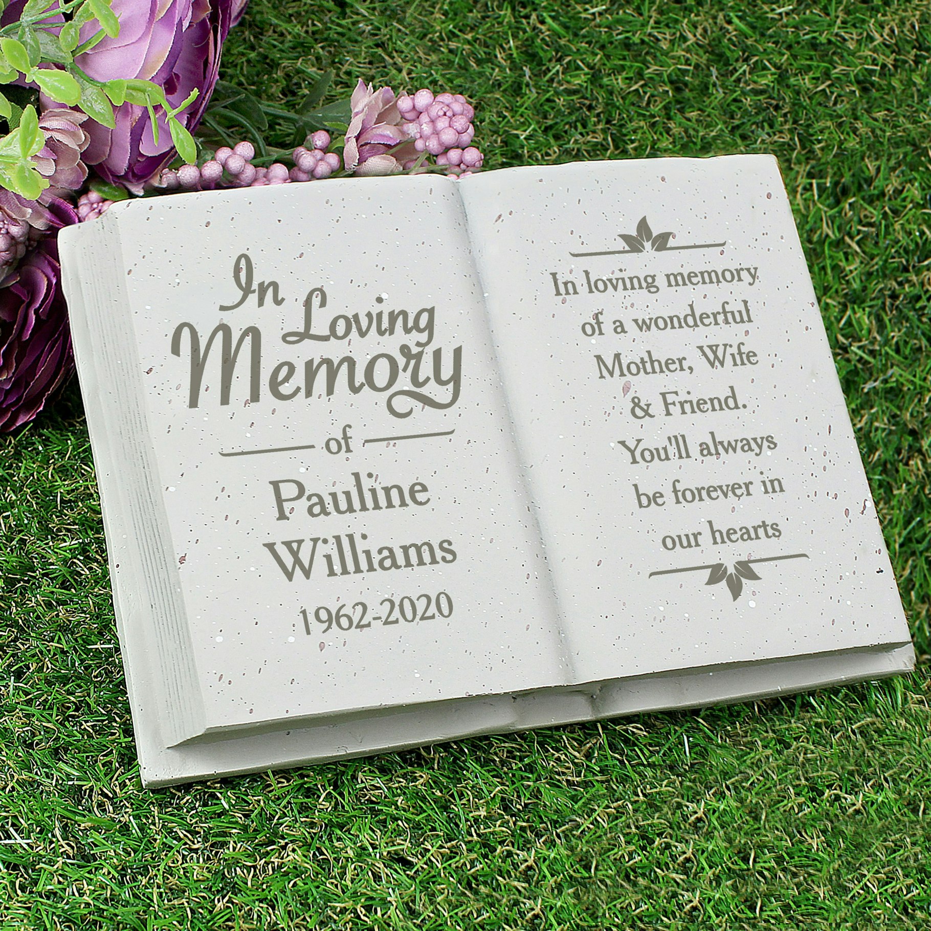 Personalised Memento Company Personalised In Loving Memory Memorial Book