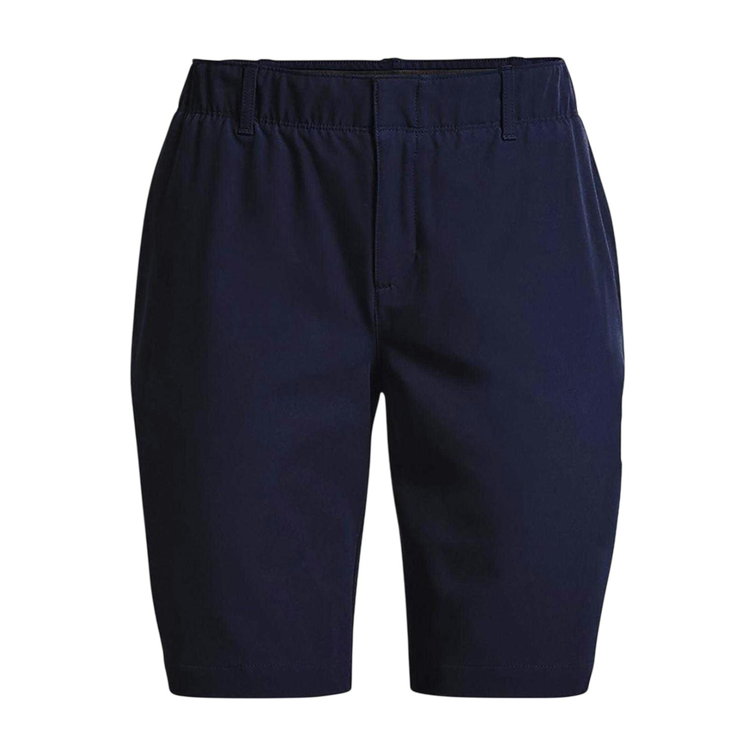 Under Armour Women's Link Golf Shorts - Navy - 4 Uk S - Navy - 90% Polyester/10% Elastane