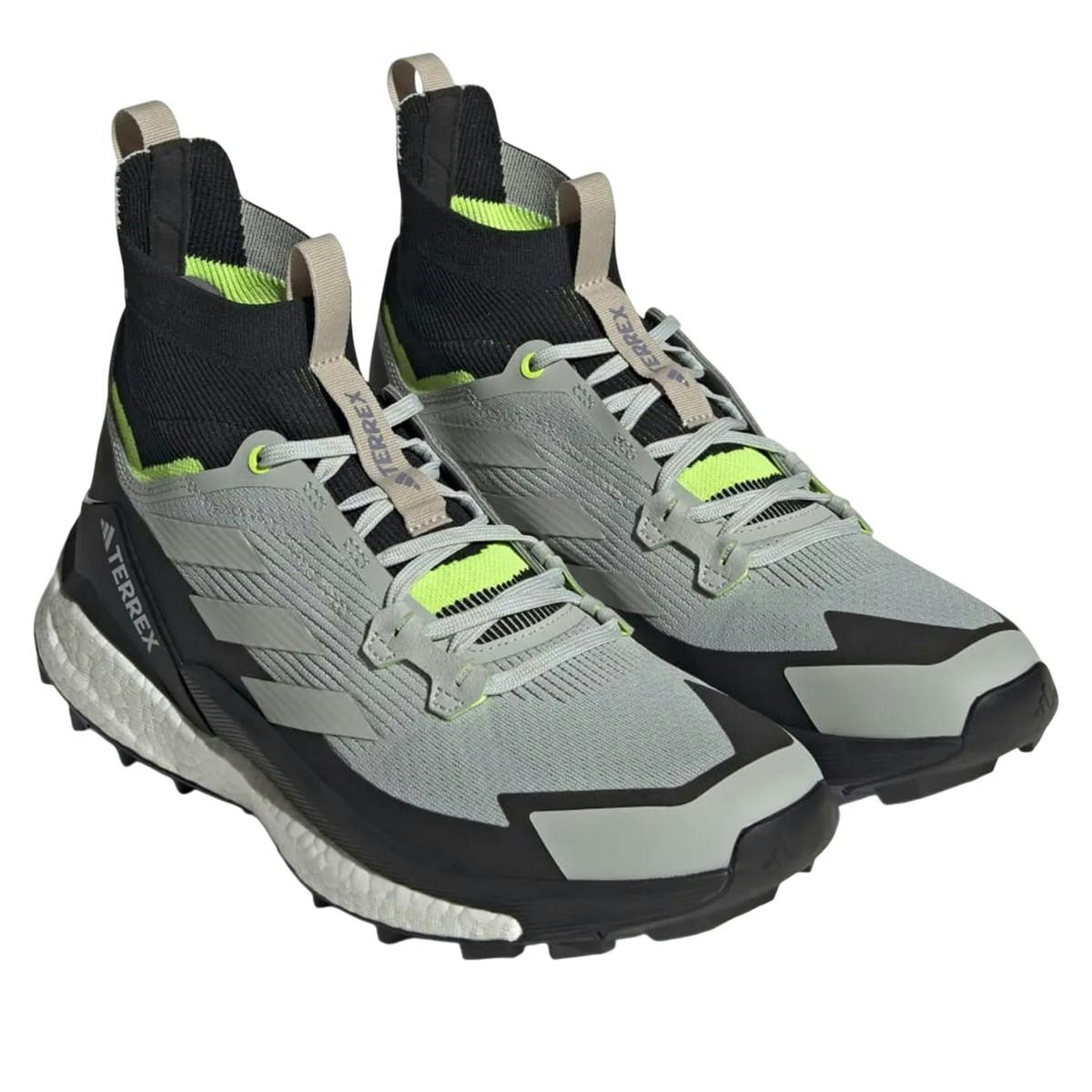 Adidas Men's Silver Terrex Free Hiker 2.0 Hiking Shoes - 7 Uk - 100% Mixed