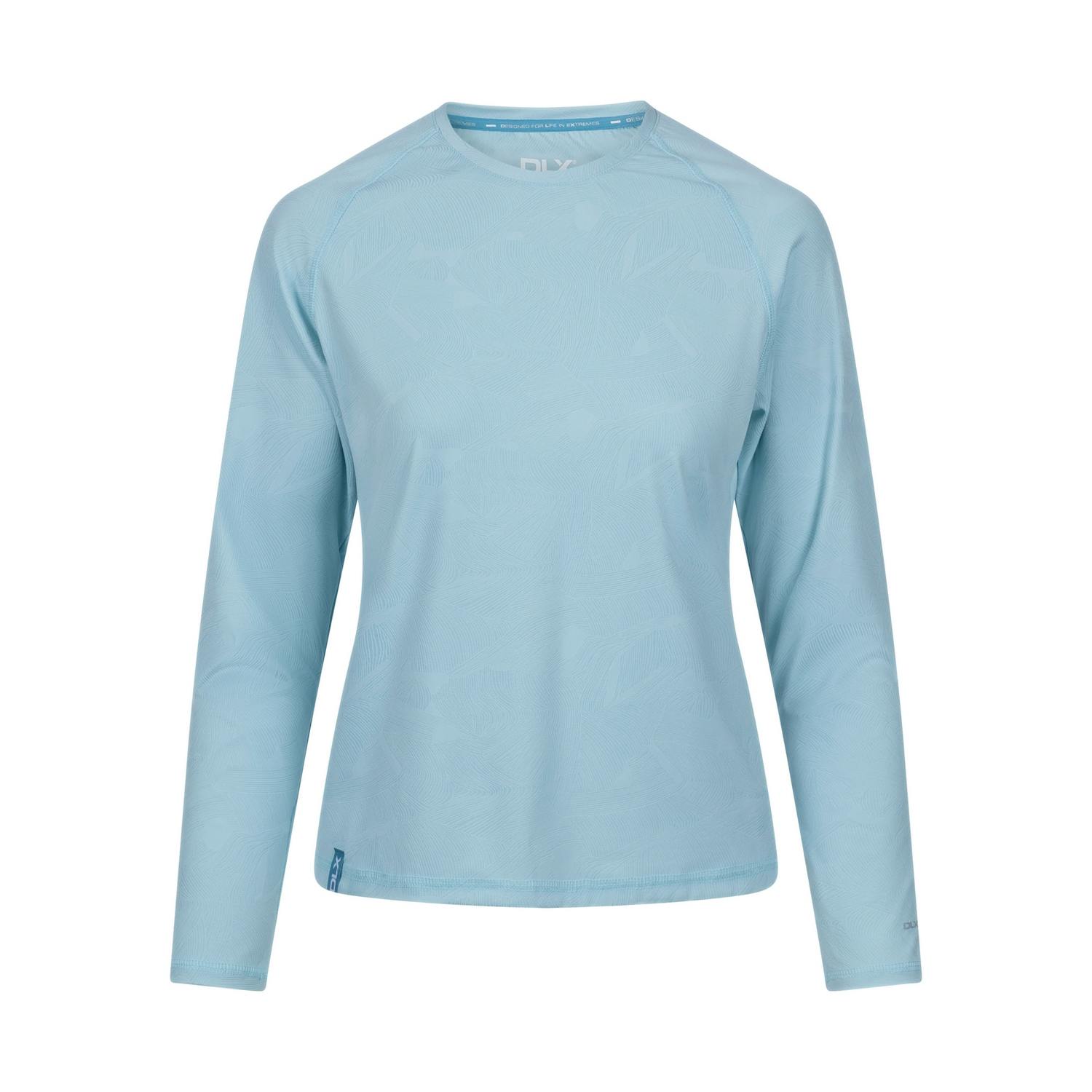 Trespass Women's Anneliese Long-Sleeved Top - Seafoam - L - Seafoam - 70% Polyamide/30% Elastane
