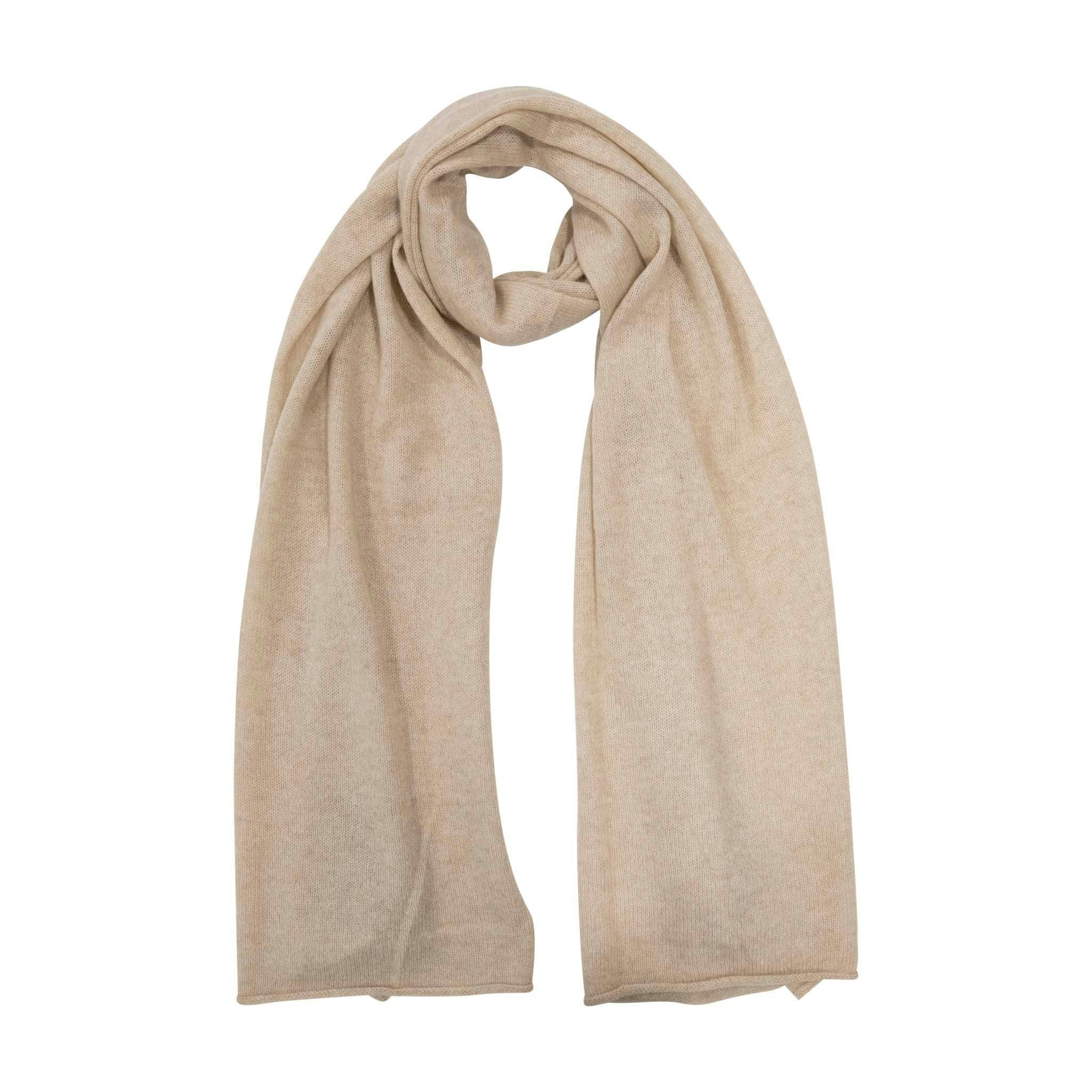 House Of Dalziel Black/Grey Cashmere Blanket Scarf - Pebble