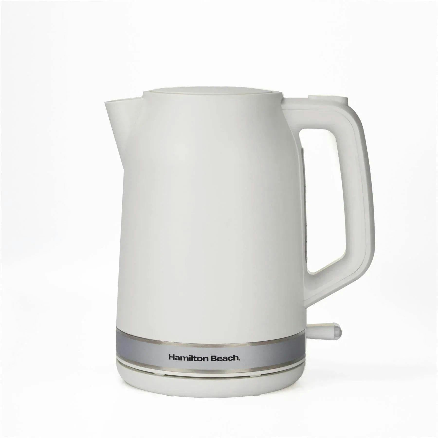 Hamilton Beach Unisex White Ella 1.7L Matte Kettle - Image 3