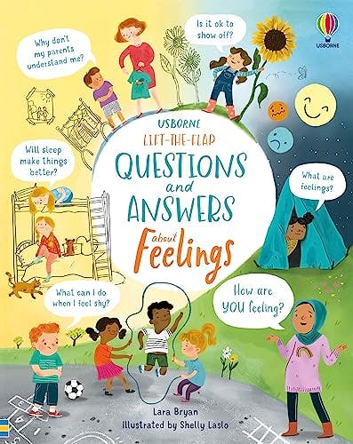 Various Publishers Usborne Lift-The-Flap Questions And Answers About Feelings (Questions And Answers)