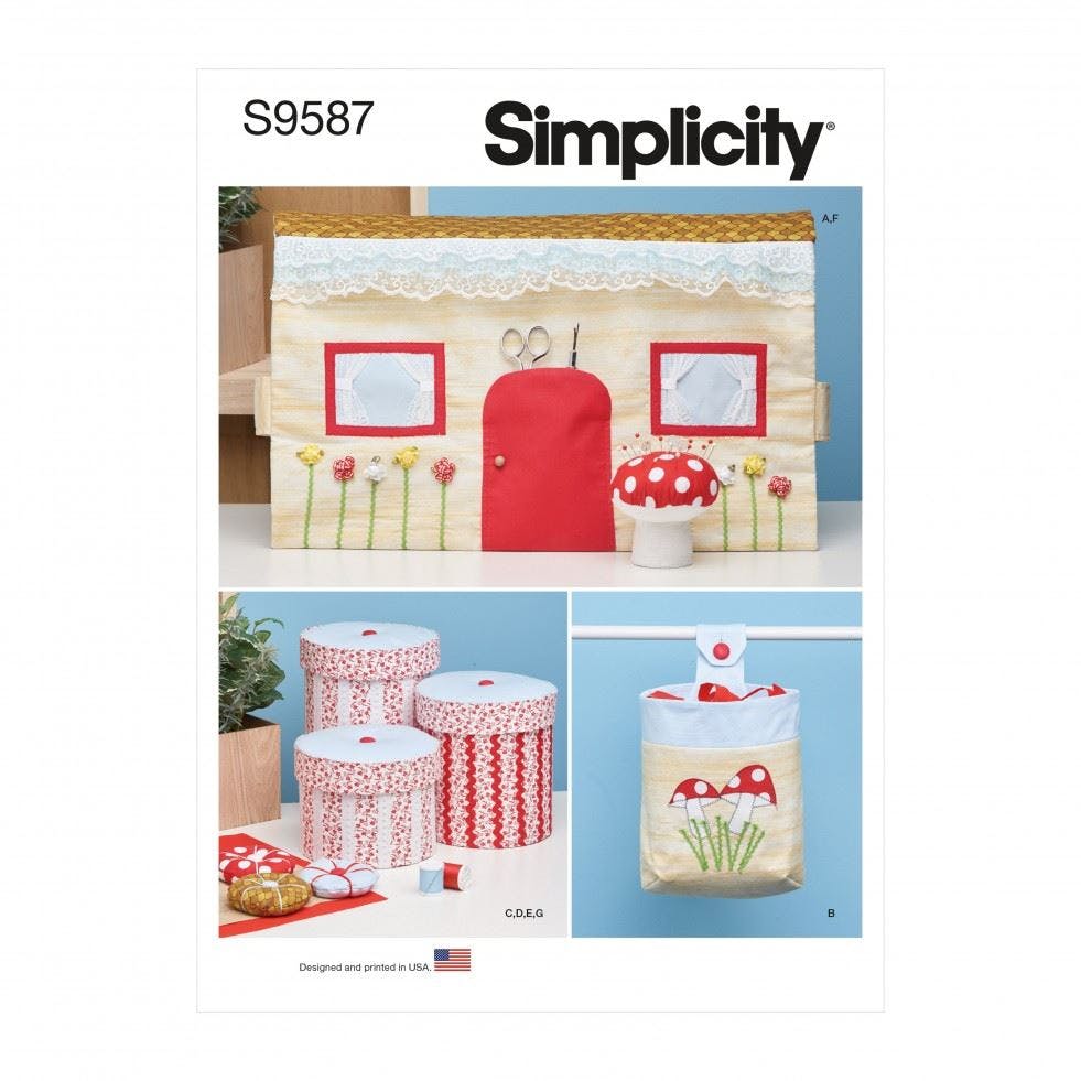 Simplicity Sewing Pattern 9587 Os (One Size Only) - Intermediate - Os (One Size Only)
