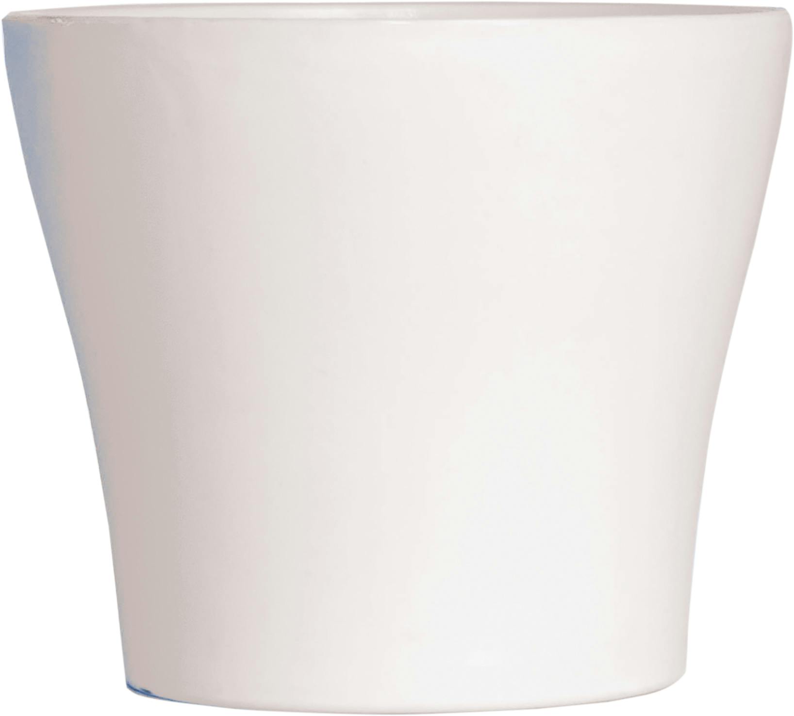 Rackhams White Plant Pot 10.5X9cm