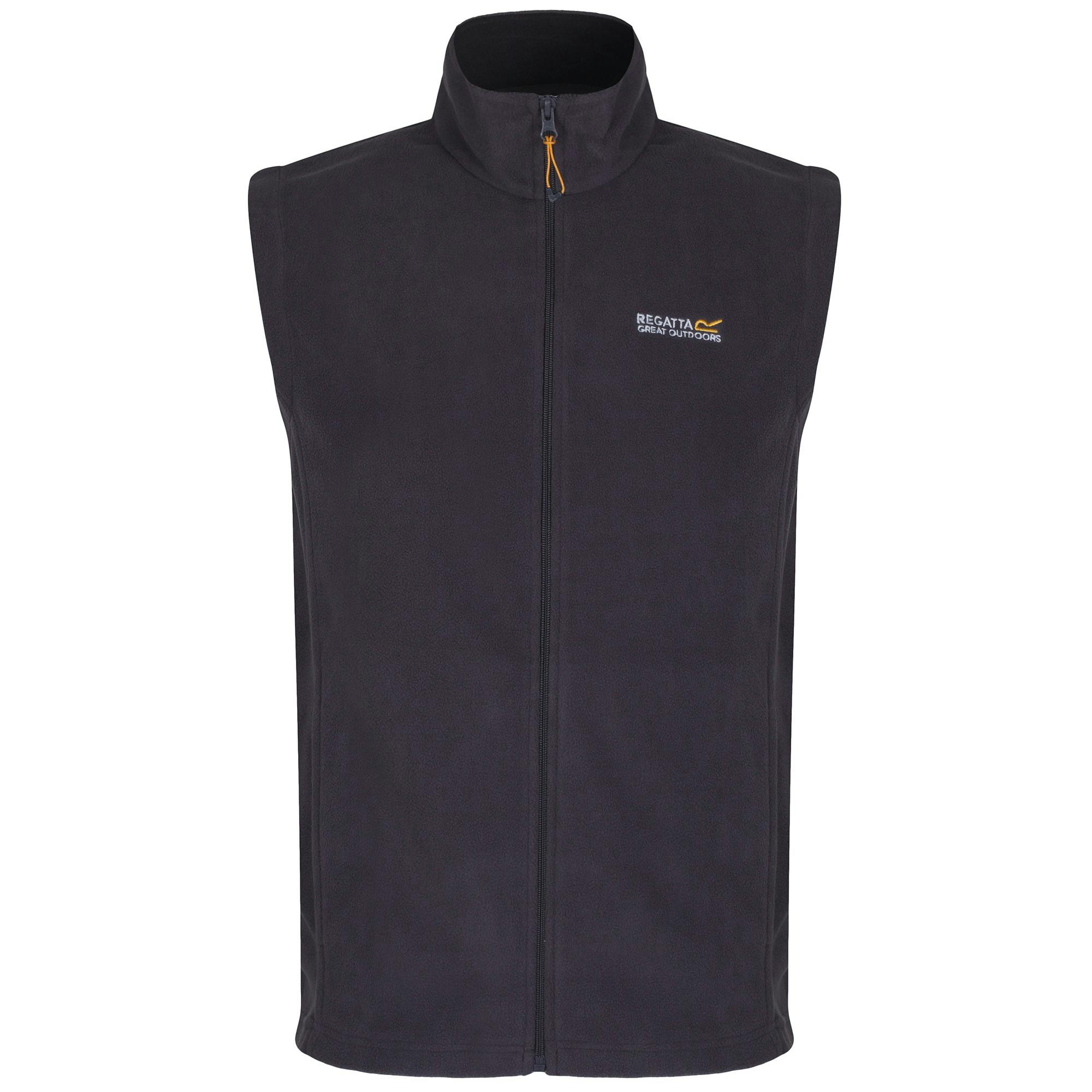 Regatta Men's Black Great Outdoors Outdoor Classics Tobias Ii Bodywarmer / Gilet - Iron/ - Xxxl - Iron/ - 100% Polyester