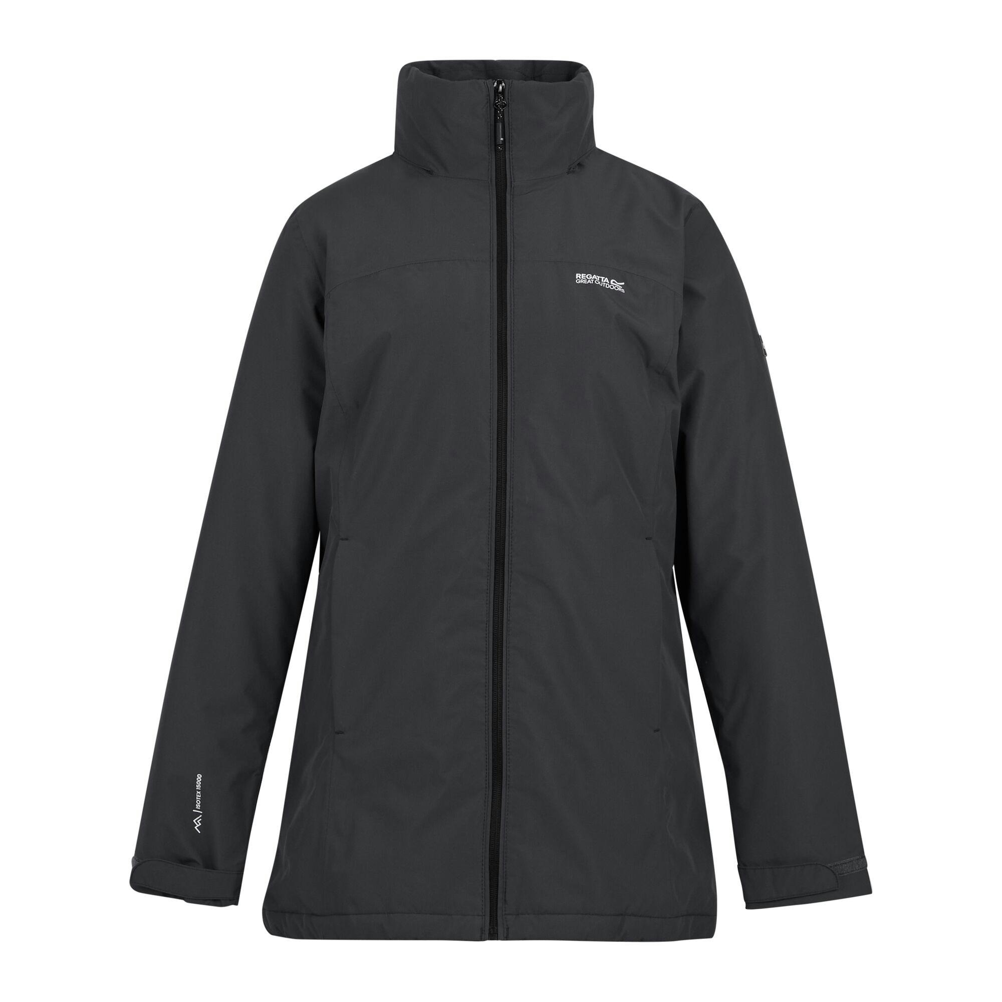 Regatta Women's Grey Tamlin Insulated Waterproof Jacket - Seal - 22 Uk - Seal - 100% Polyester