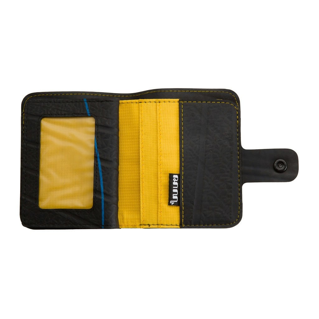 Paguro Yellow Ben Recycled Wallet With Coin Compartment
