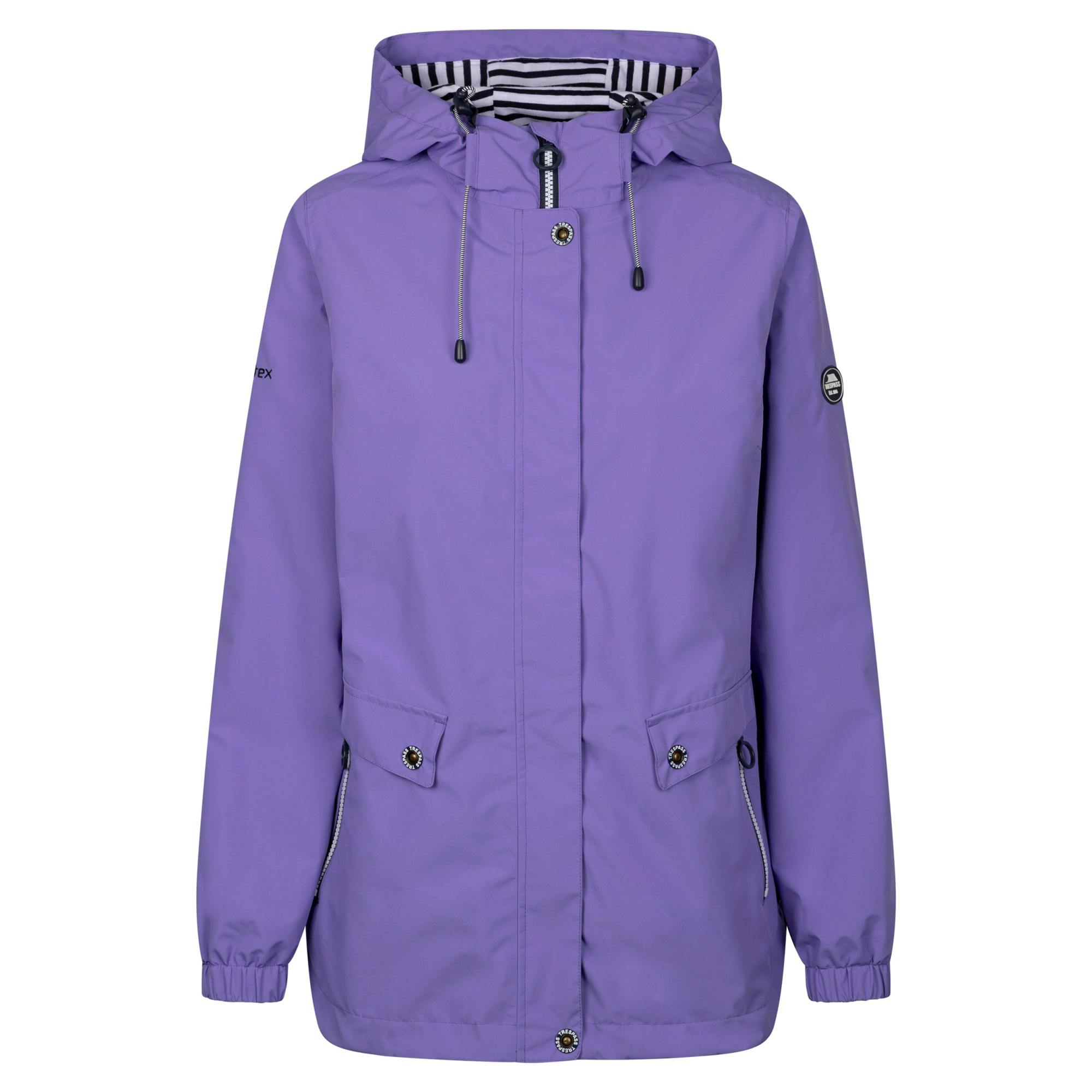Trespass Women's Wisteria / Flourish Waterproof Jacket - Xs - 100% Tpu