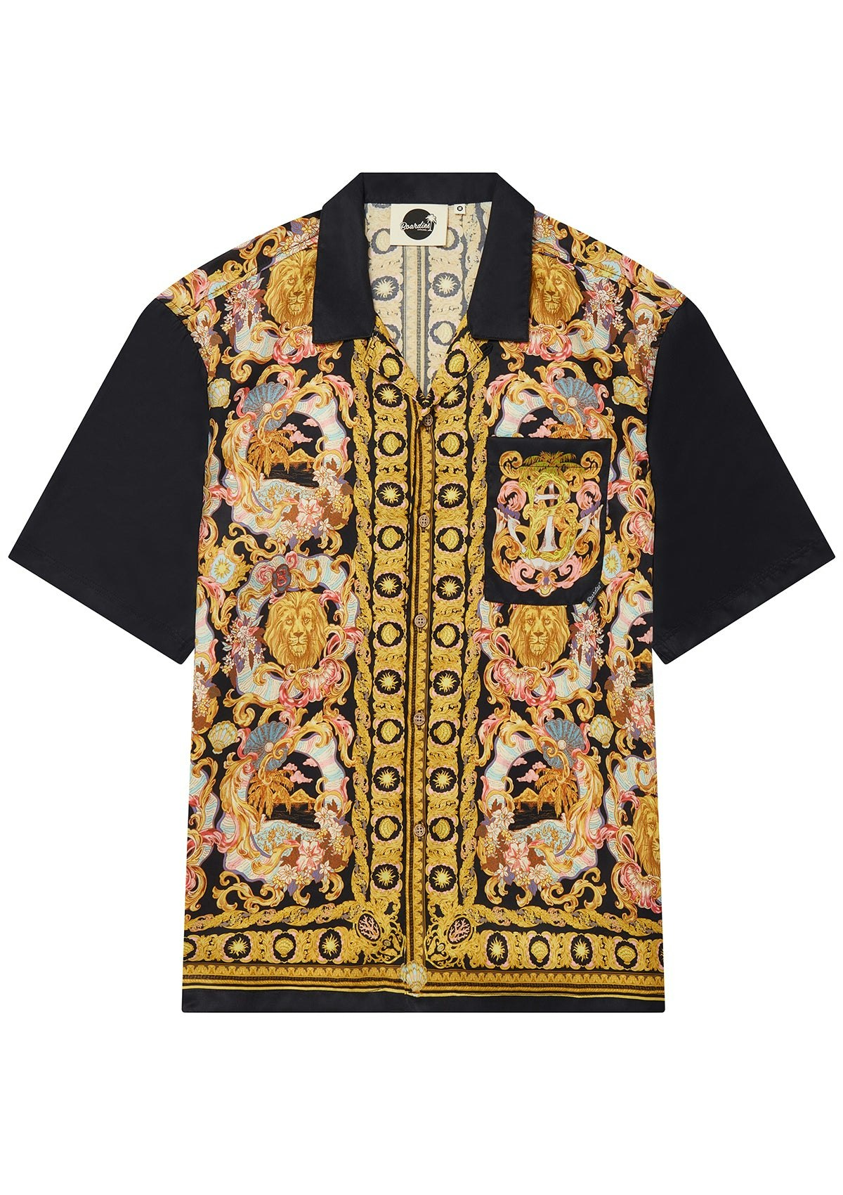 Boardies Black Baroque Shirt - L