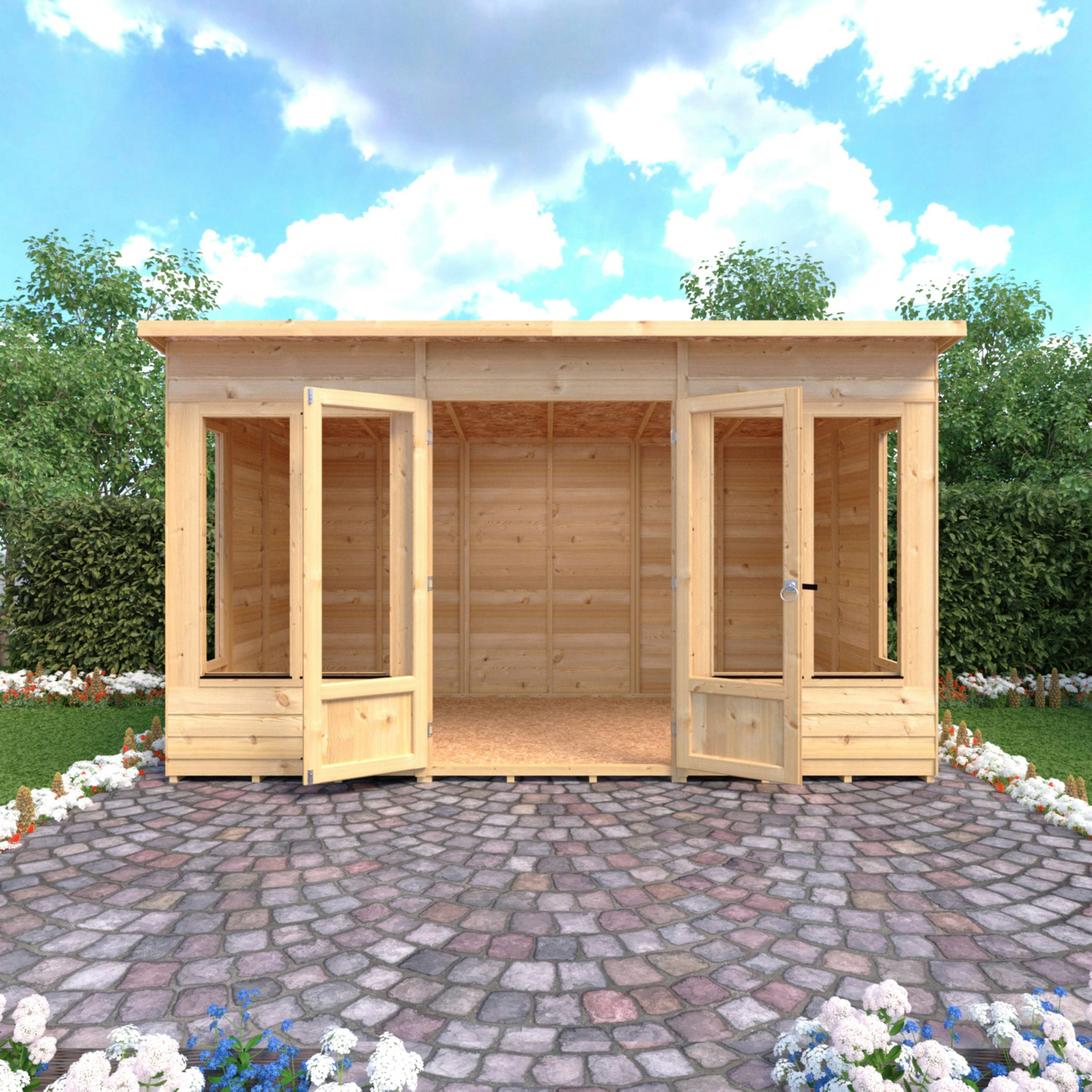 Rackhams Light 12X6 Alora Pent Summerhouse