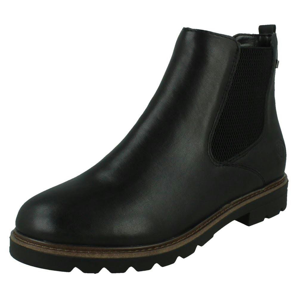 Remonte Women's Black -Tex Water Resistant Ankle Boots D2q70 - Uk 5