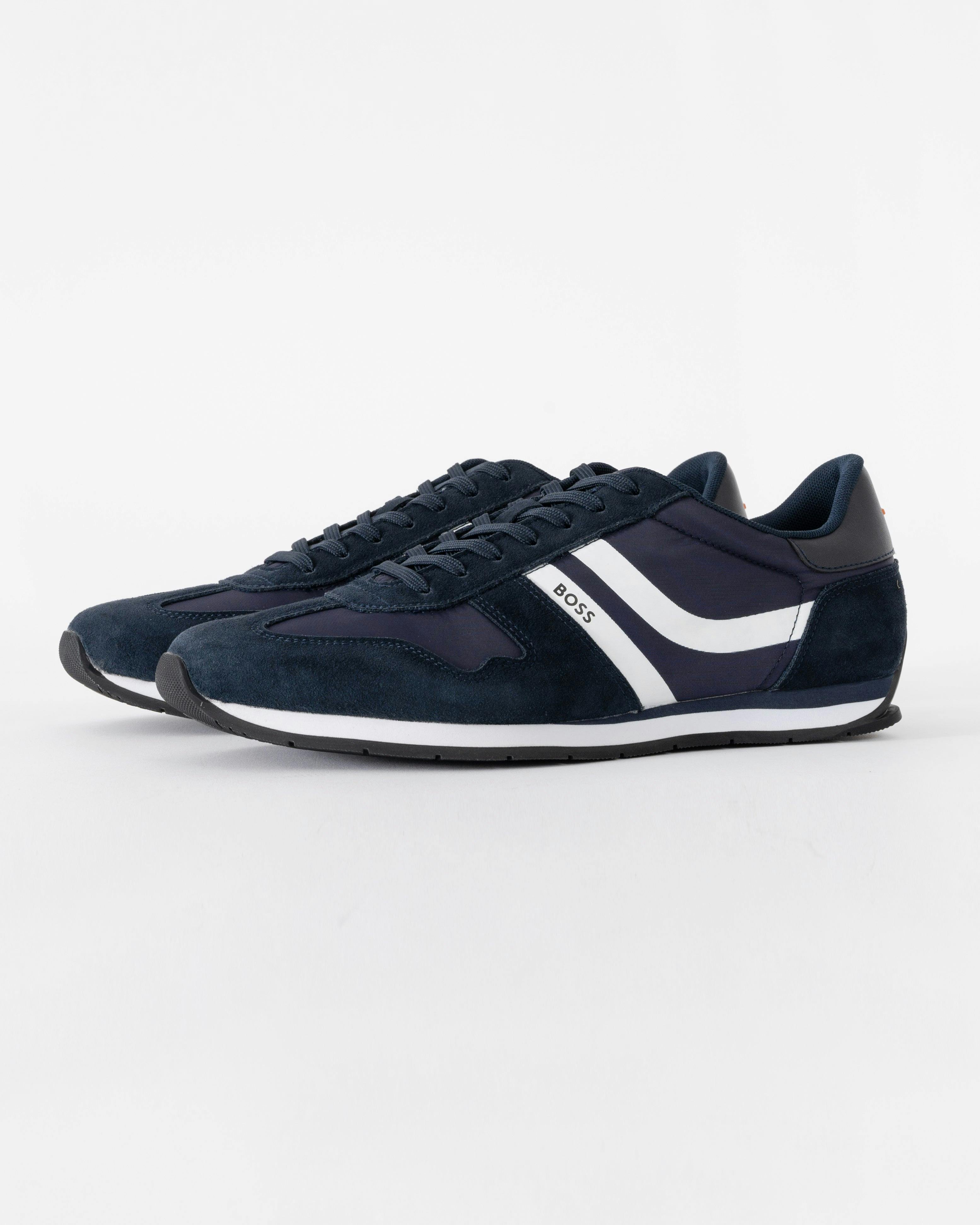 Boss Men's Orange/Dark/Blue Levon Runn Nymi Trainers - 401 - 401 - Uk12 Eu46 Us13