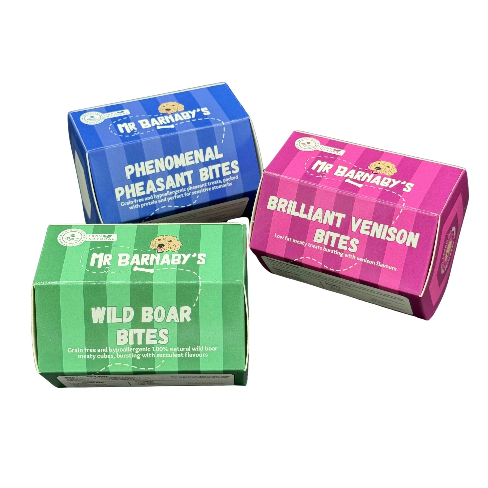 Mr Barnaby’s Grain Mr Barnaby's Meaty Bite Small Bundle Dog Treats (Pack Of 2) - Pack Of 3 - 3
