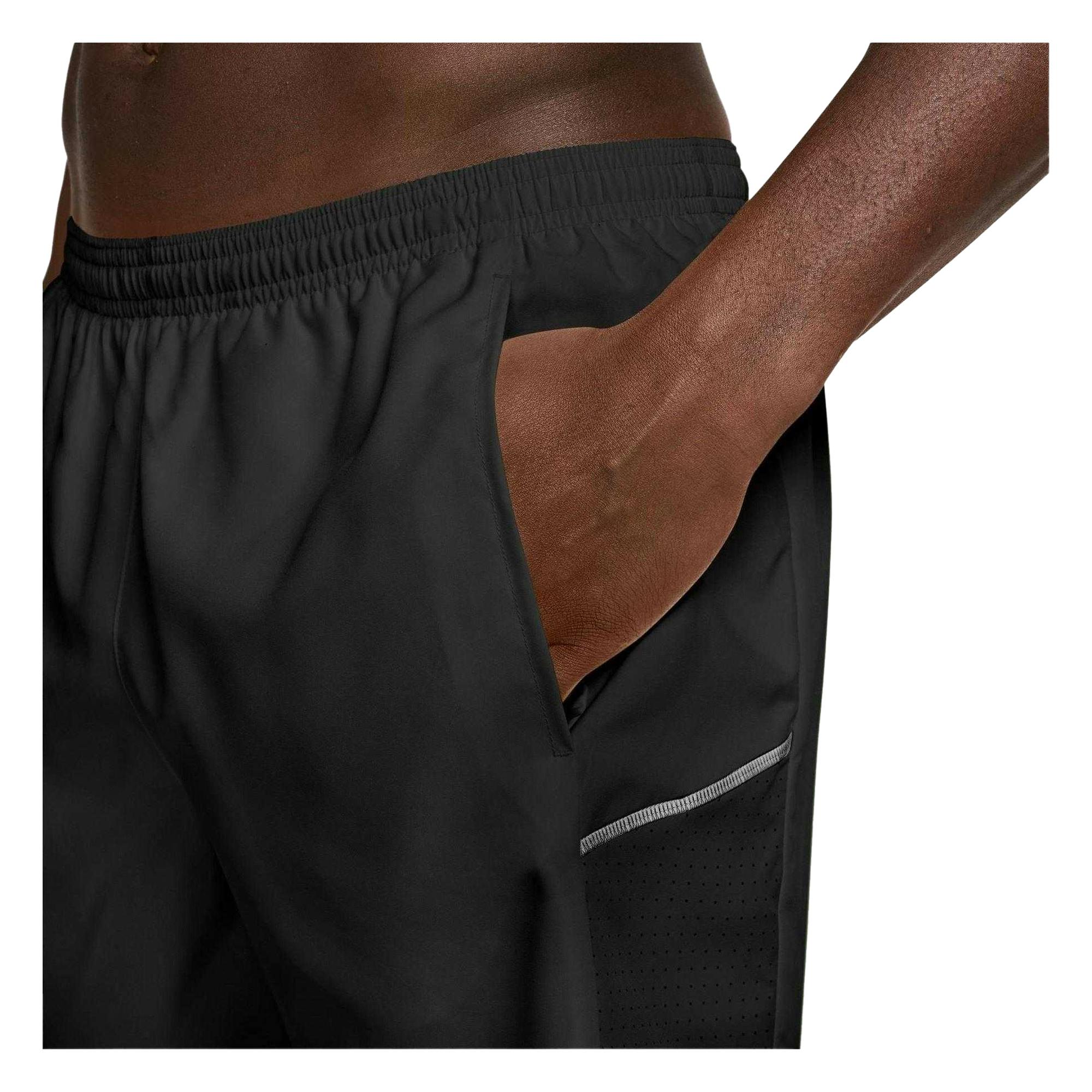 Nike Men's Black Dri-Fit Running Shorts - S R - 100% Polyester