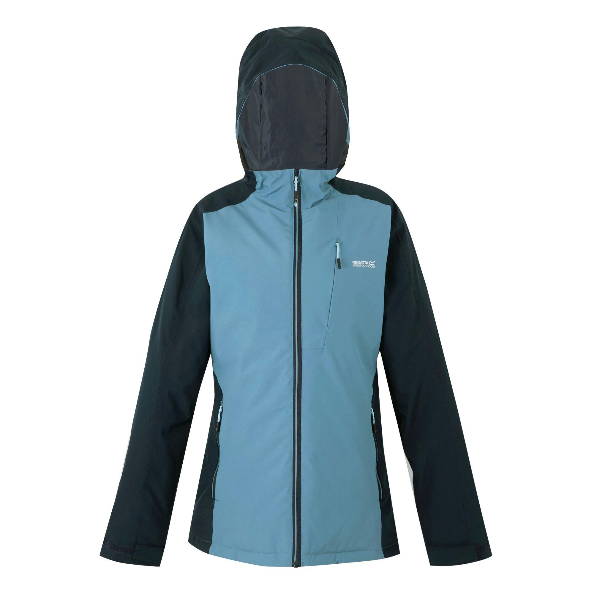 Regatta Women's Blue / Highton Stretch Iv Padded Jacket - Navy/Coronet - 8 Uk - Navy/Coronet - 100% Recycled Polyester